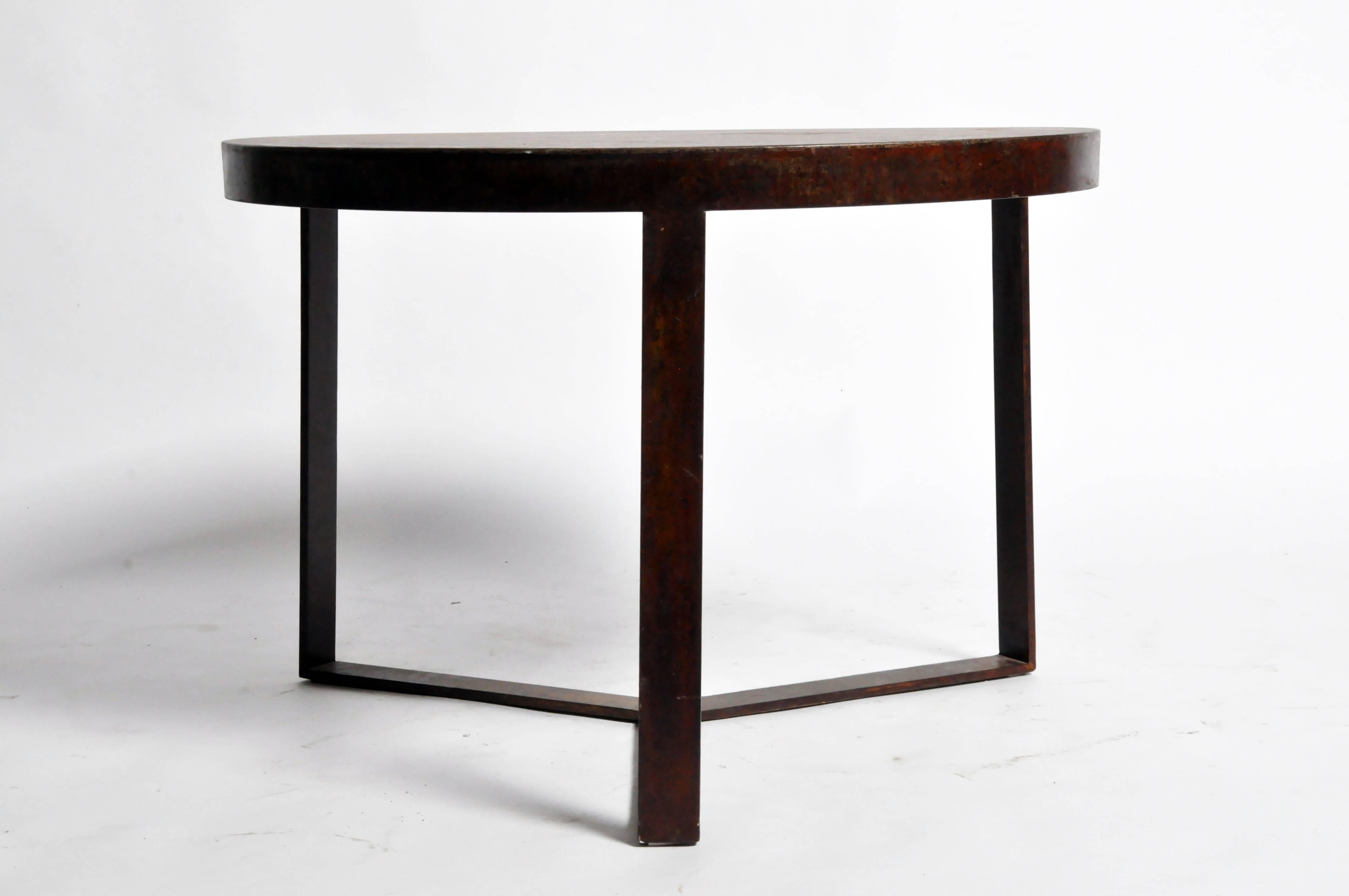 Round Iron Side Tables For At 1stdibs