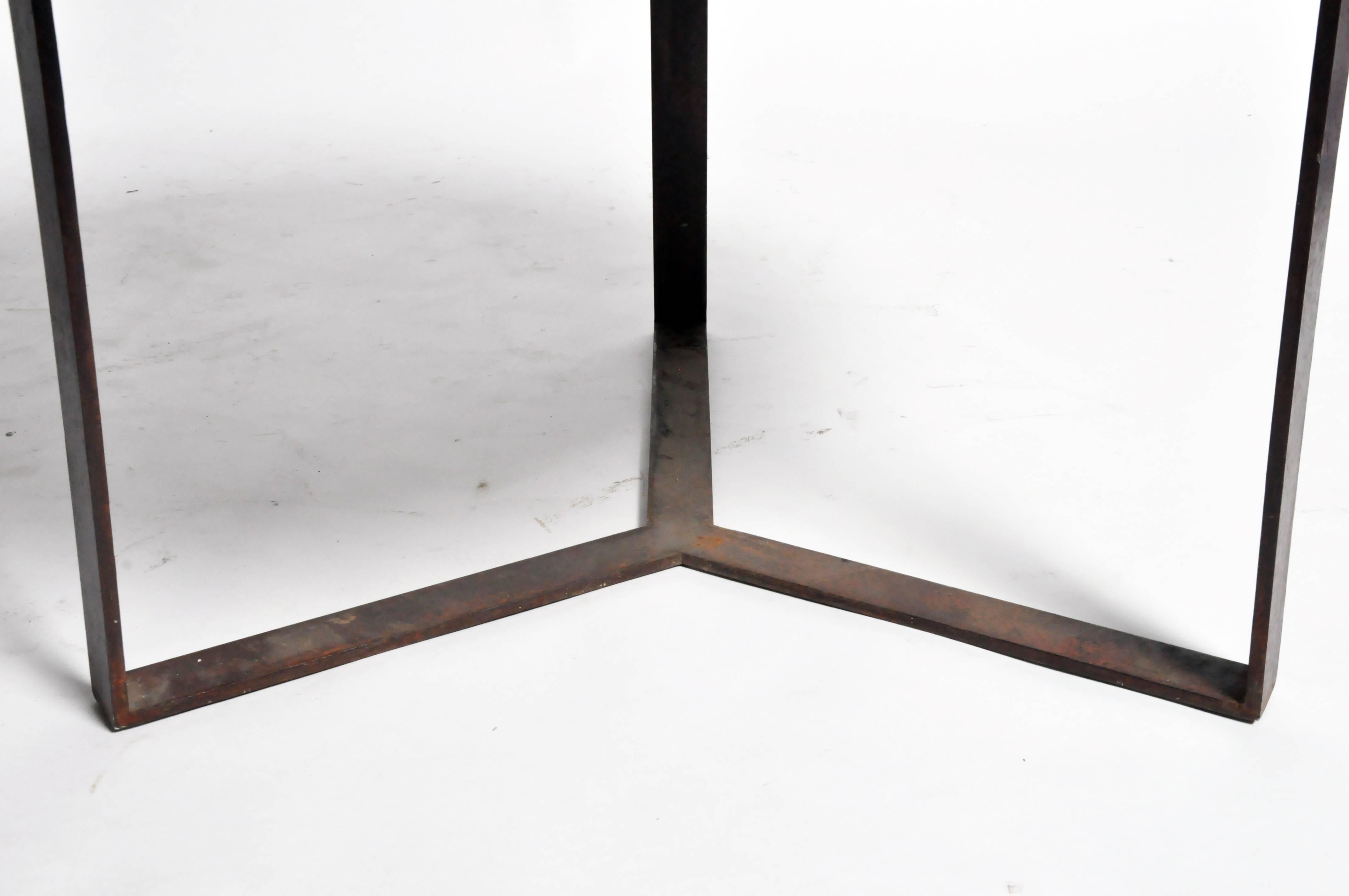 Round Iron Side Tables 3