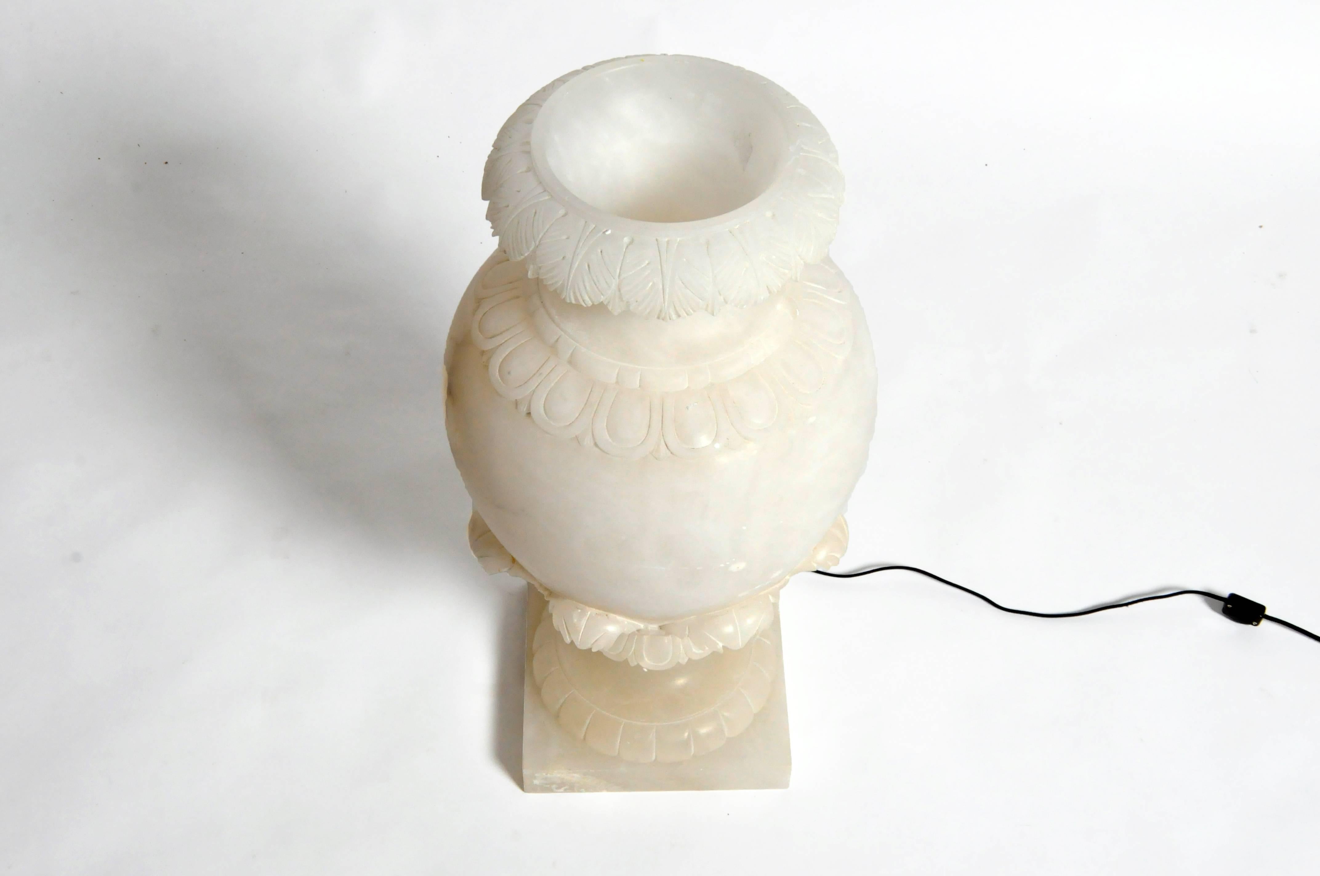 alabaster flask