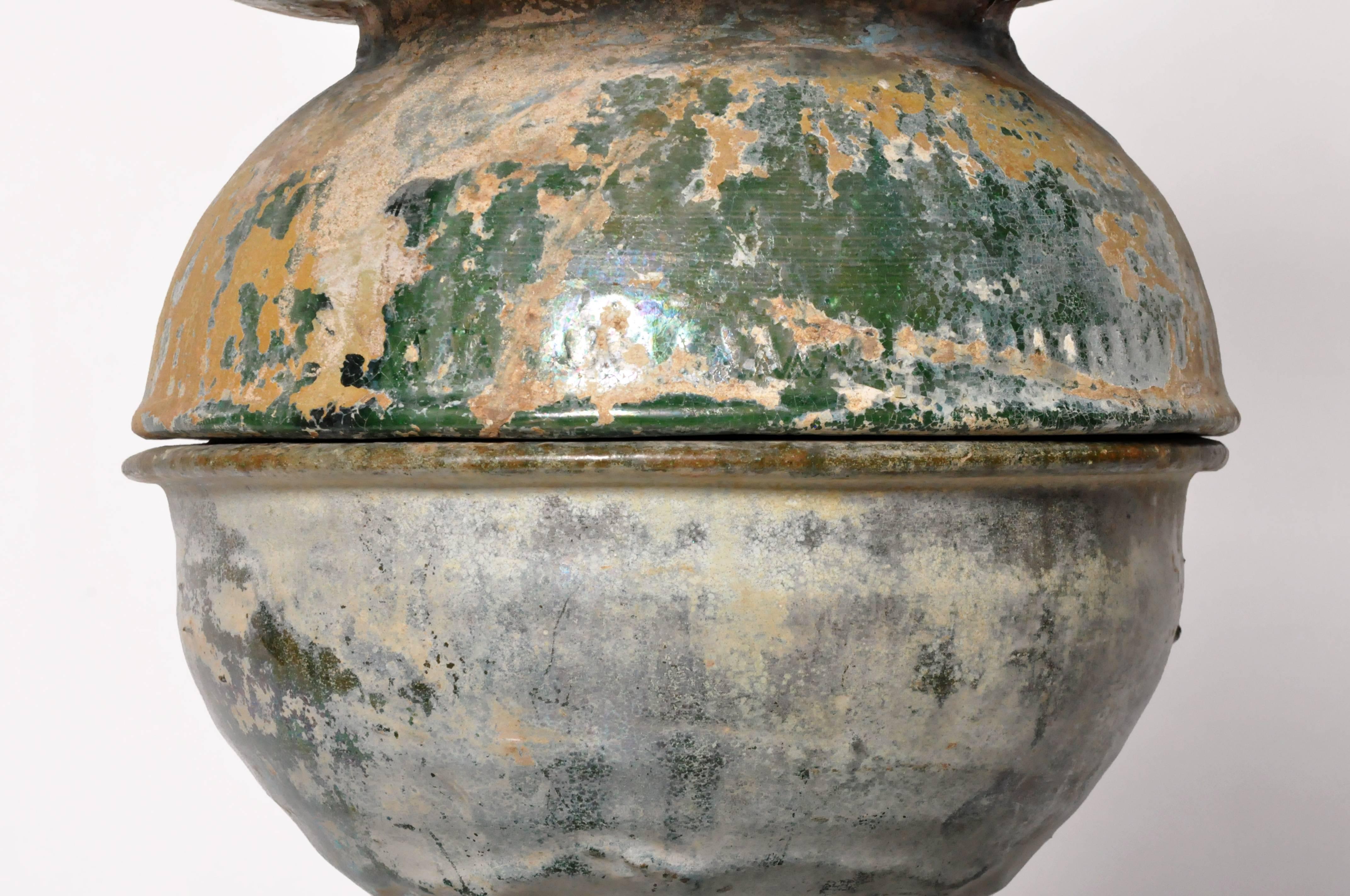 Han Dynasty Pottery Replica of an Oil Lamp 1