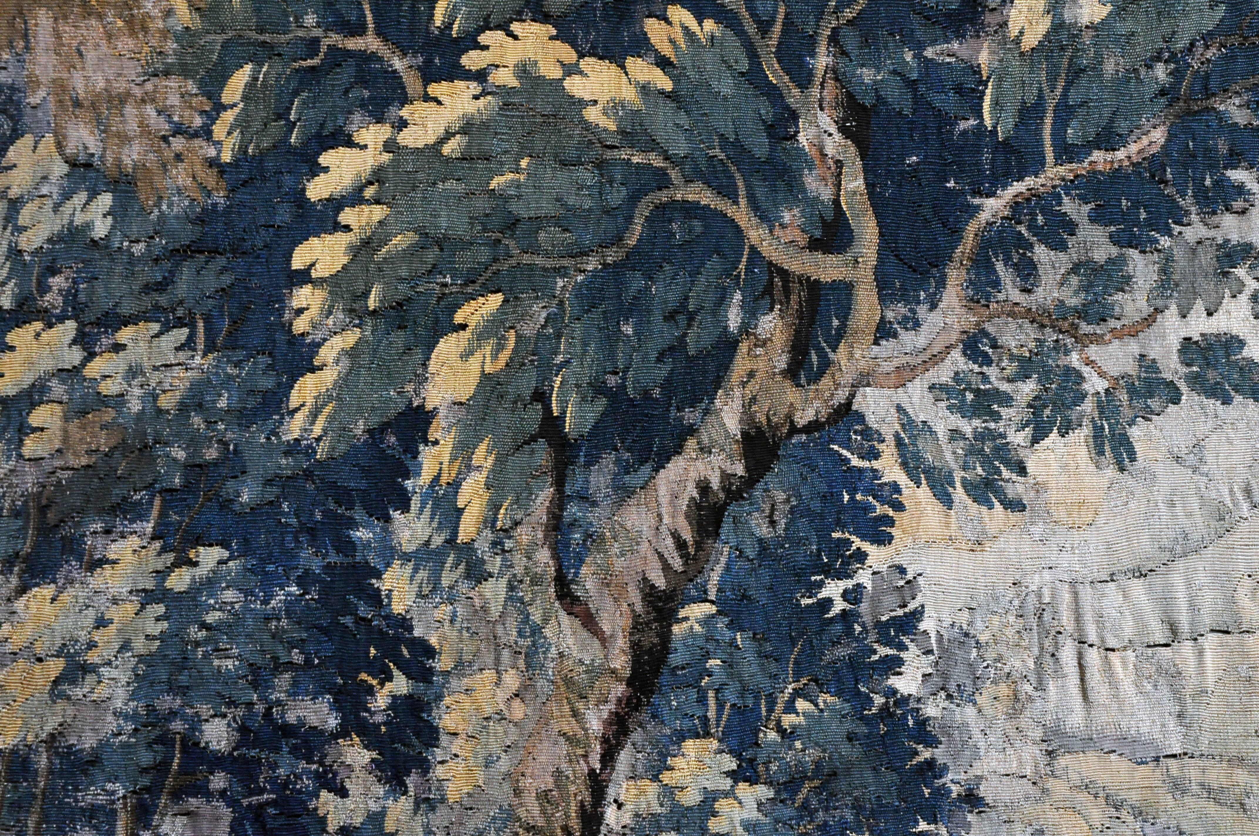 18th Century Flemish Verdure Tapestry In Good Condition In Chicago, IL