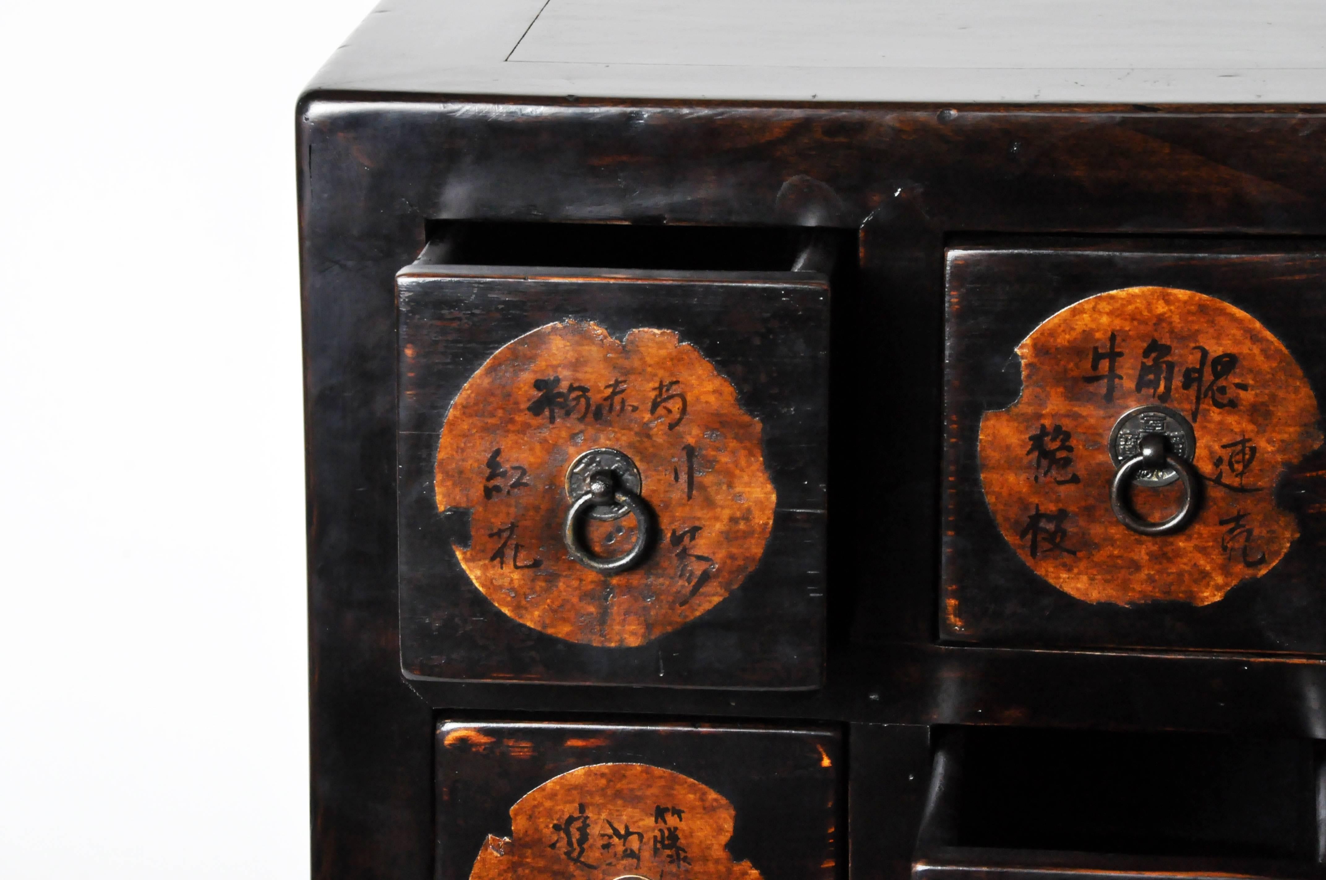 Contemporary Chinese Apothecary Cabinet