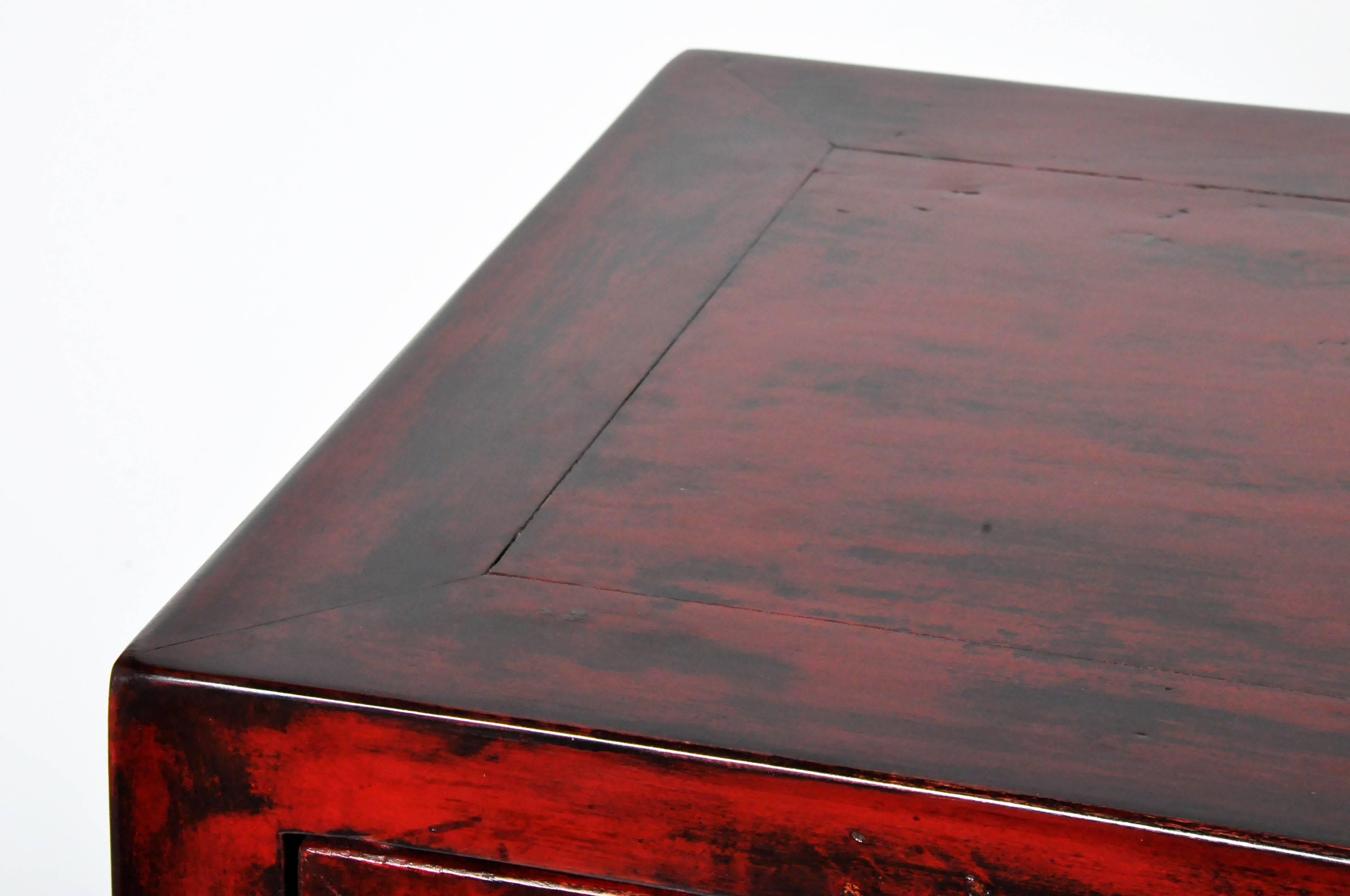 Chinese Red Lacquer Cabinet 1