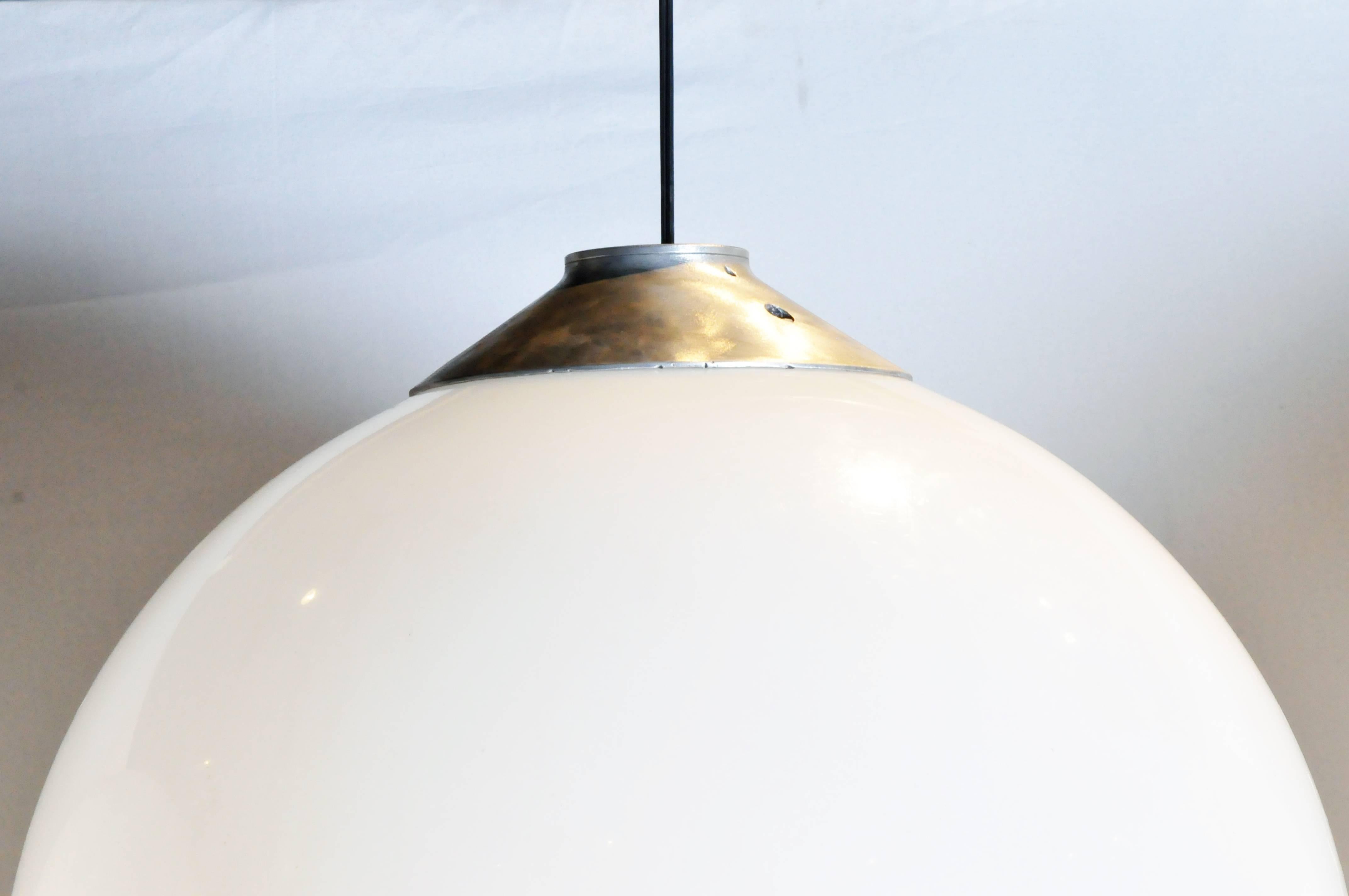 20th Century Mid-Century Modern Sphere Pendant Light