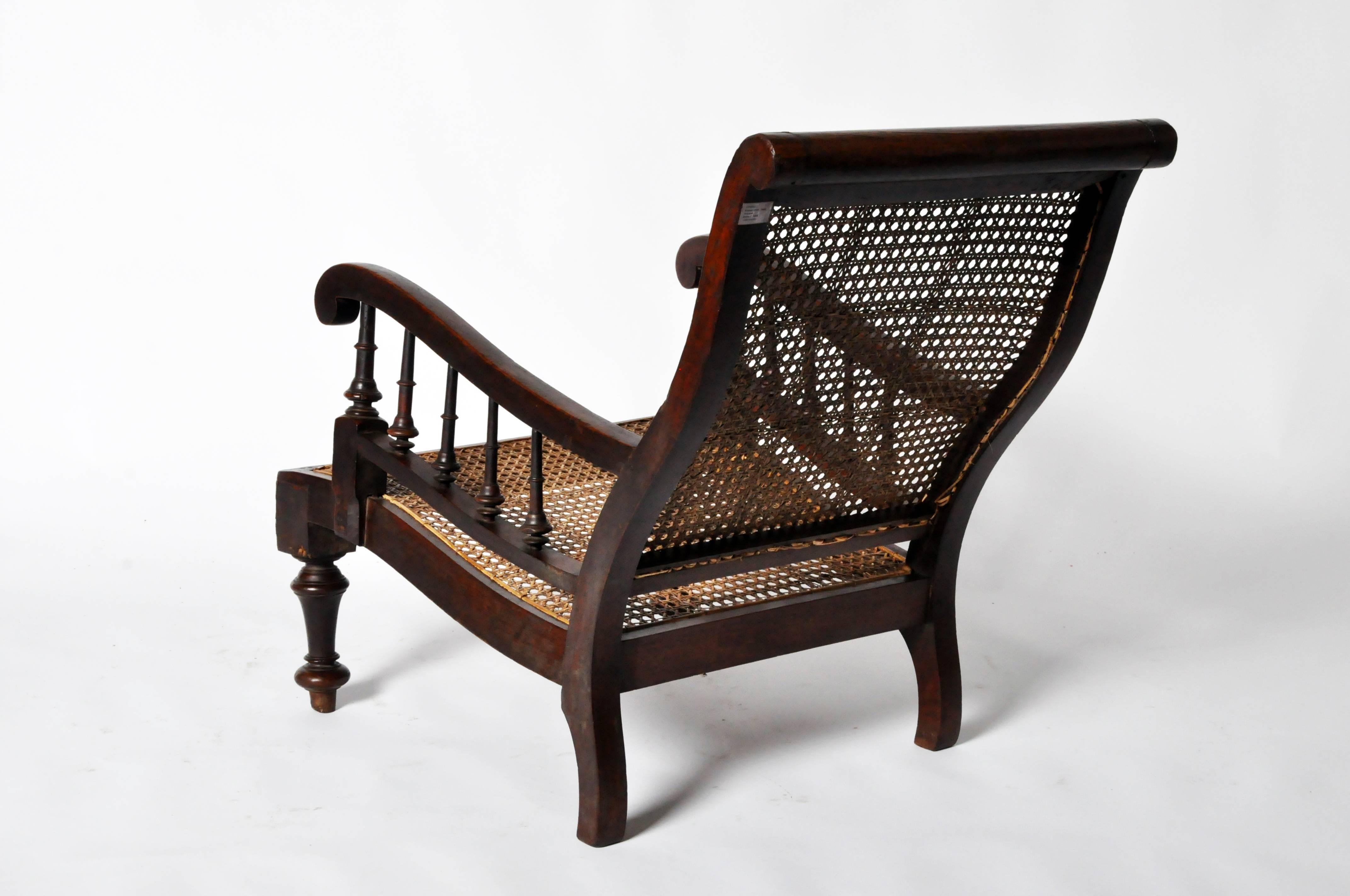 20th Century British Colonial Planter’s Chair