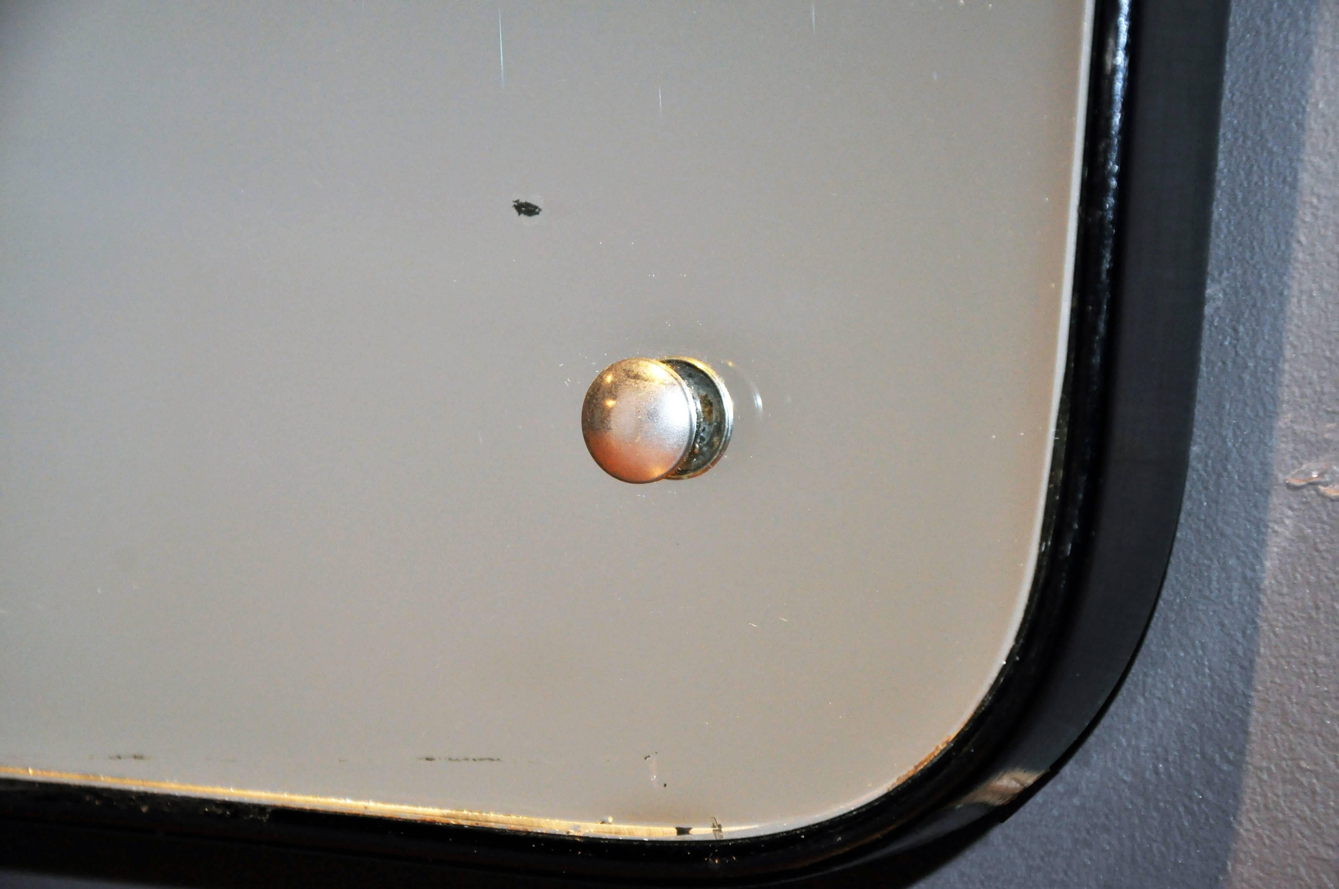 Mid-Century Modern Streamline Mirror 1