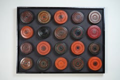 A Mounted Collection of Betel Nut Trays
