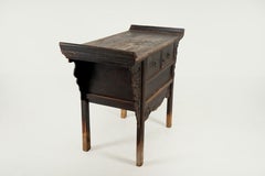 A Butterfly Style Storage Chest with Two Drawers and Original Patina