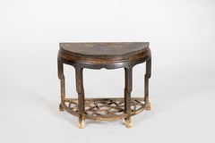 A Demi-Lune Chinese Table