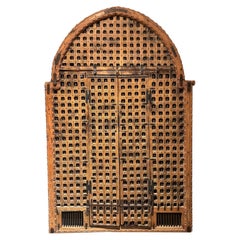 A Monumental Indian Arch Door