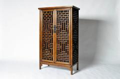 Chinese Lattice Cabinet