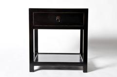 Pair of Chinese Bed Side Chests with Restoration