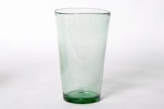 Green Empoli "Bubble" Glass Vase