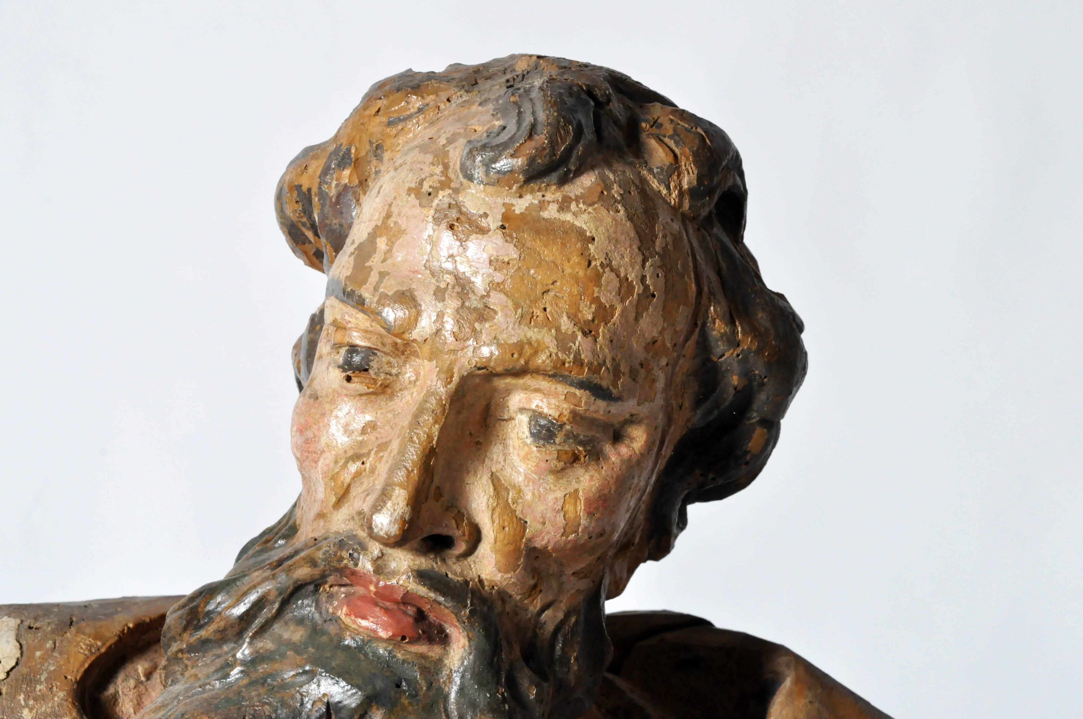 18th Century and Earlier Sculpture of Saint Peter