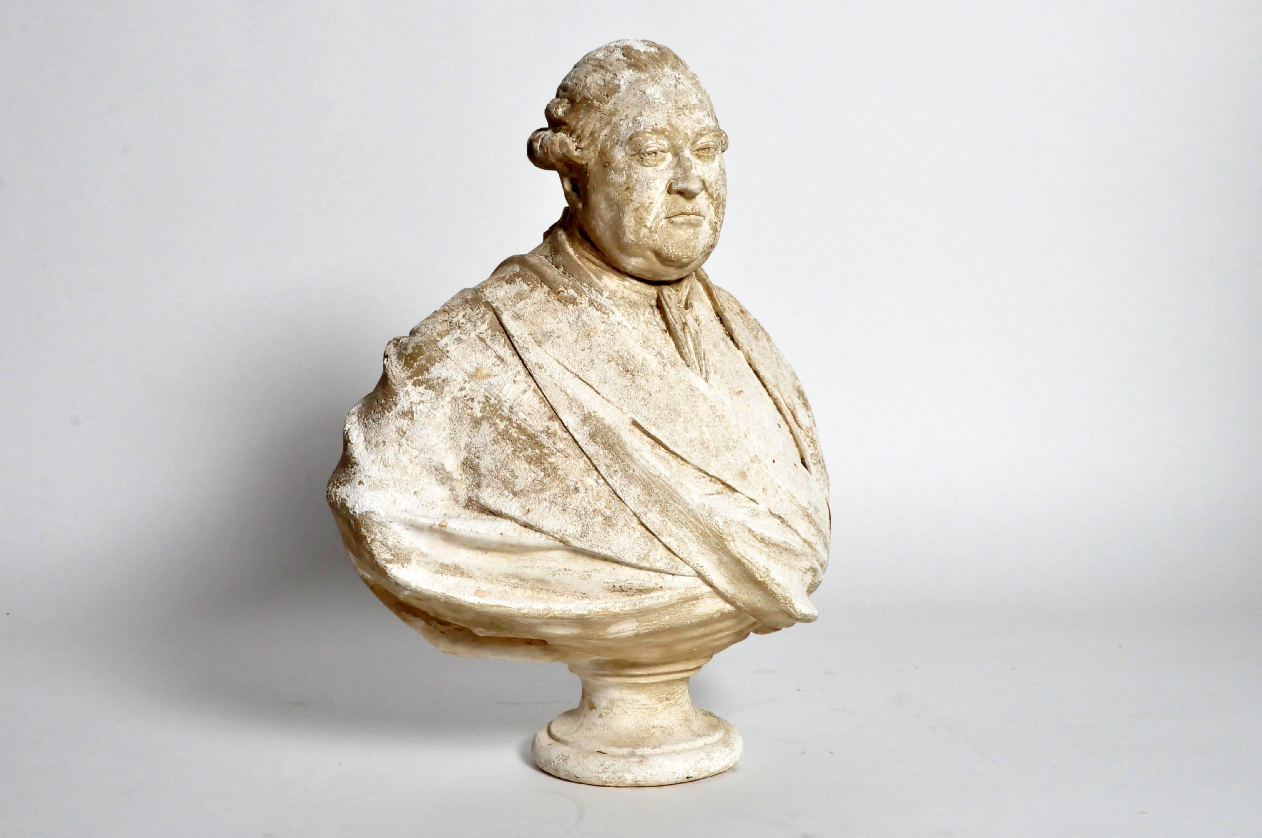 French Bust of Pierre Andre de Suffren de Saint Tropez