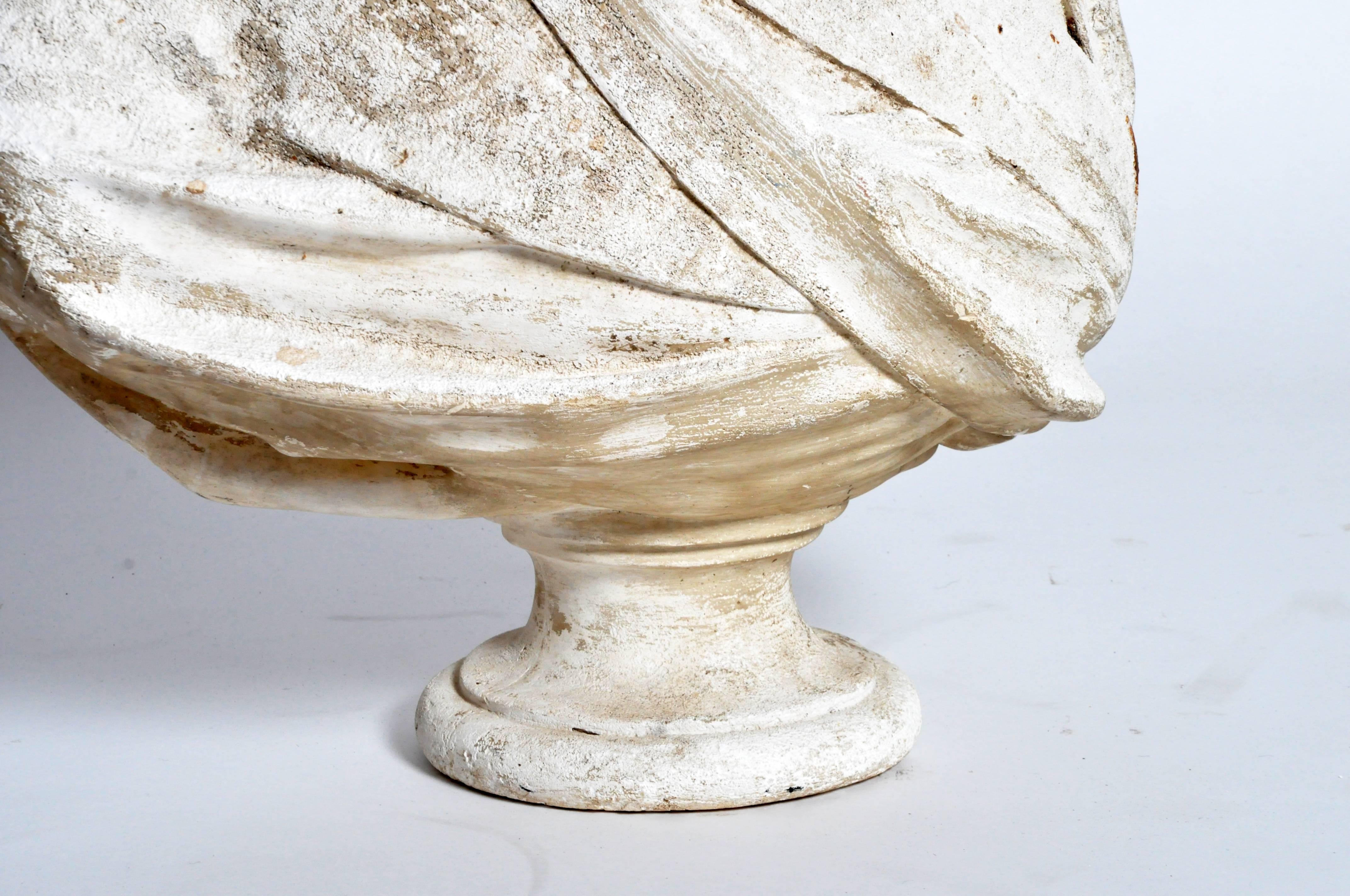 Limestone Bust of Pierre Andre de Suffren de Saint Tropez