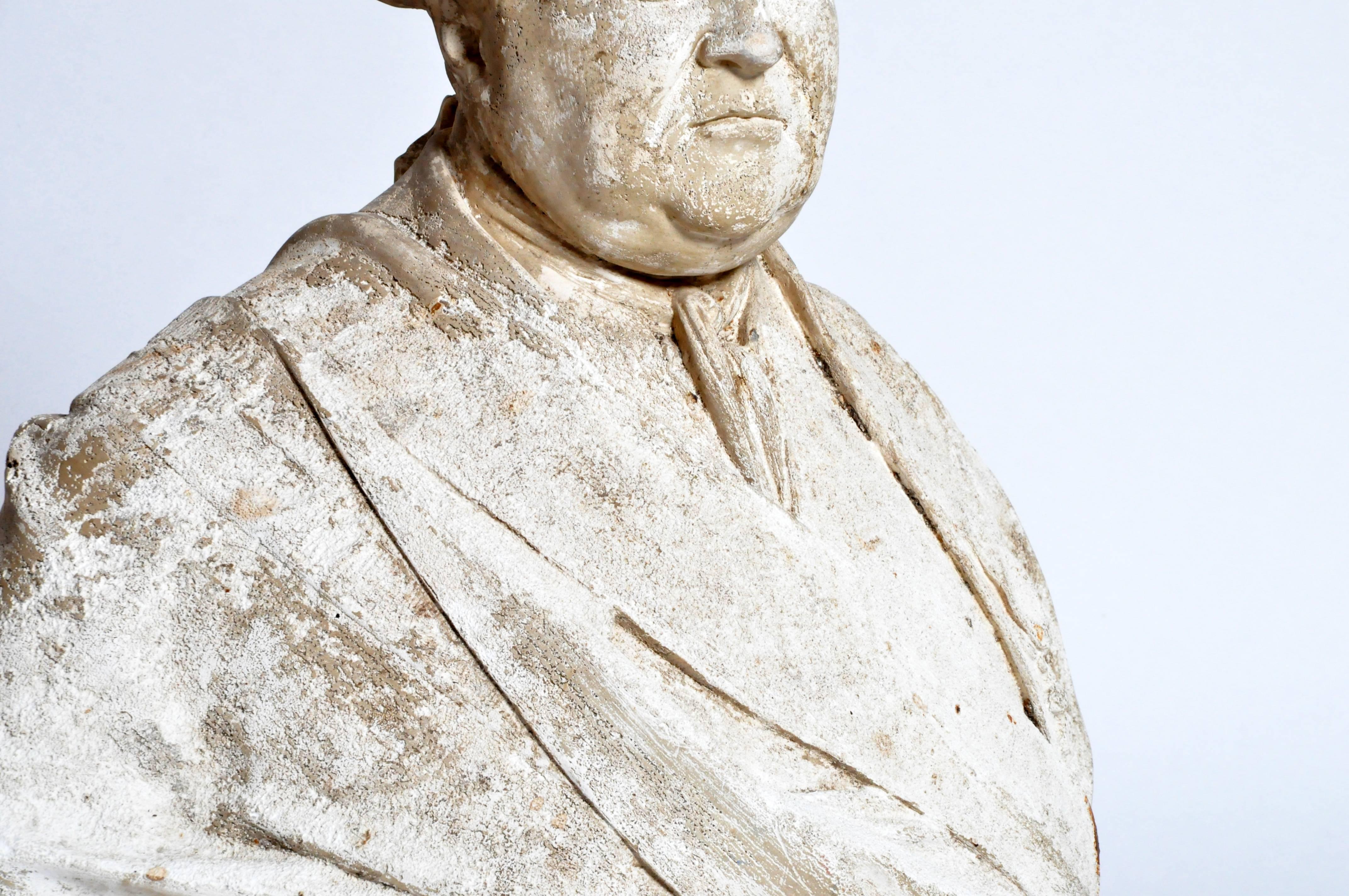 20th Century Bust of Pierre Andre de Suffren de Saint Tropez