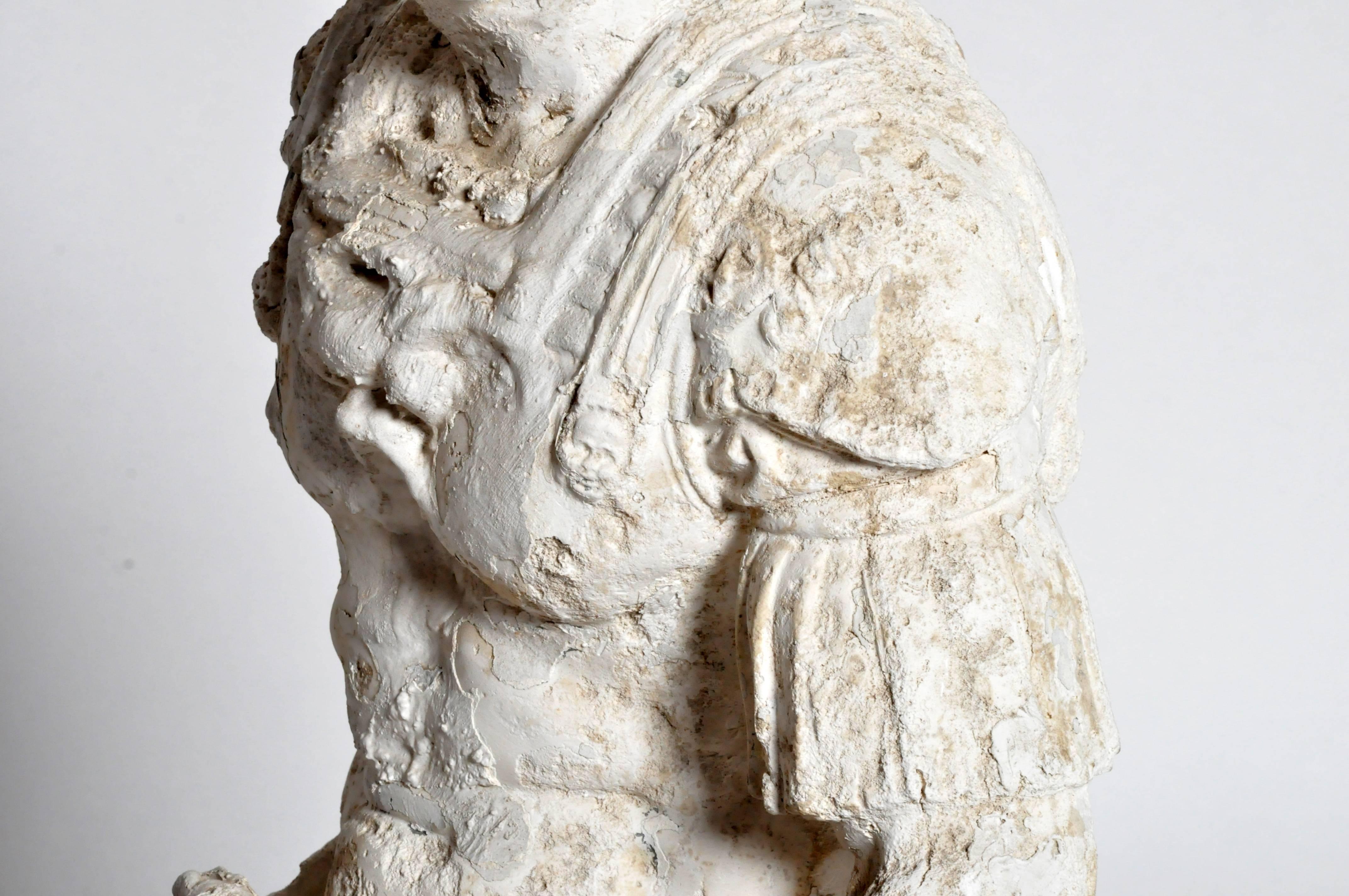 roman soldier sculpture