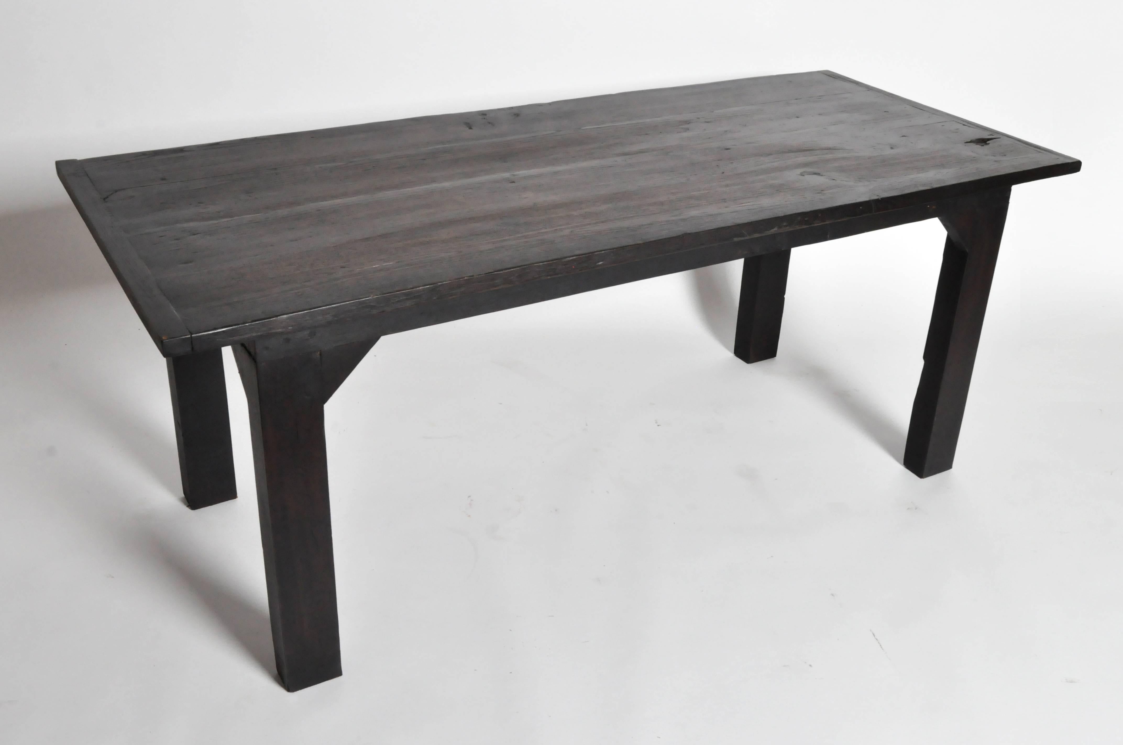 Contemporary Custom Rustic Dining Table