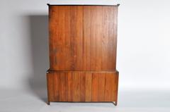 British Colonial Breakfront Display Case