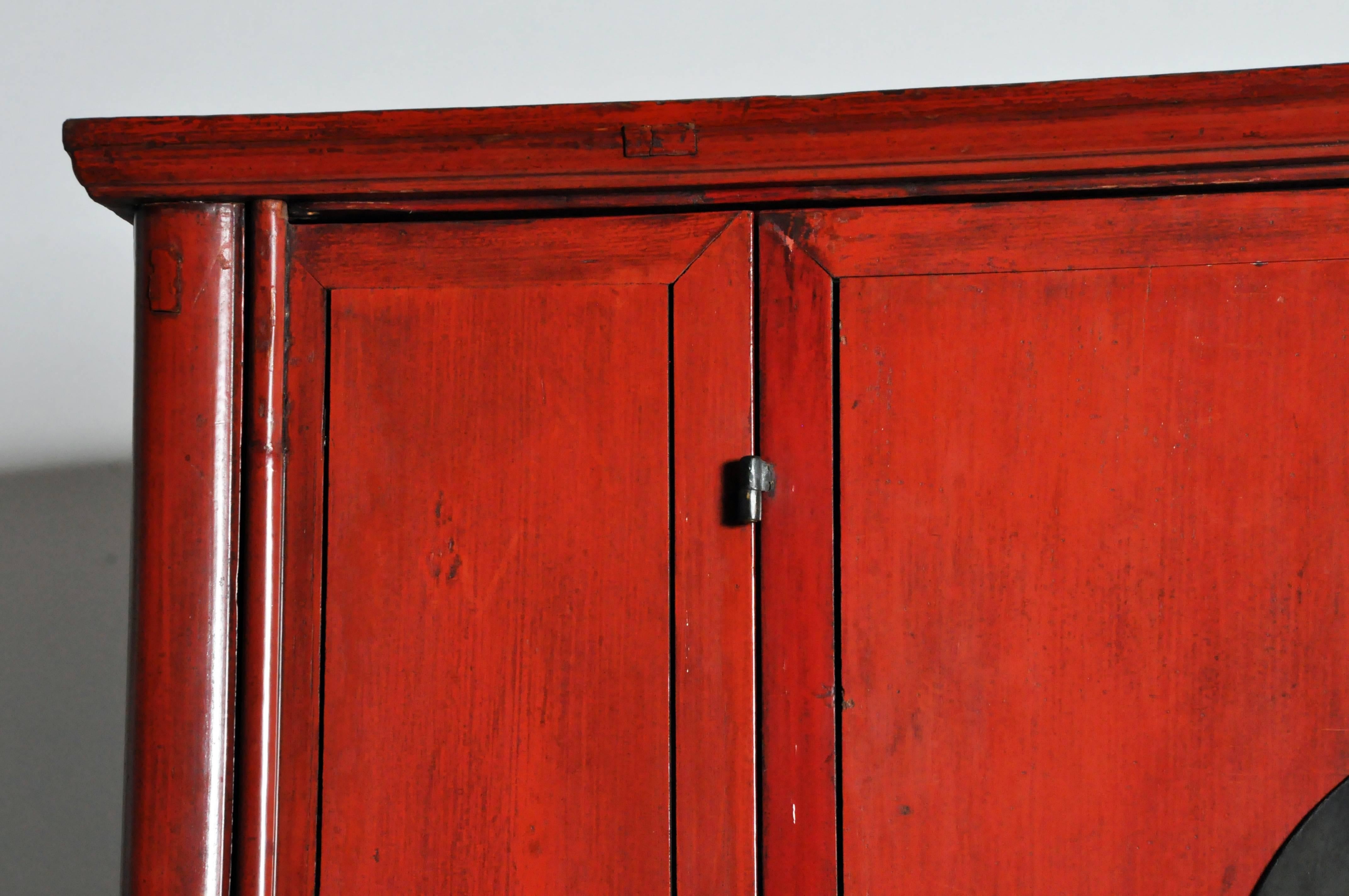 Chinese Armoire with Compound Doors 1