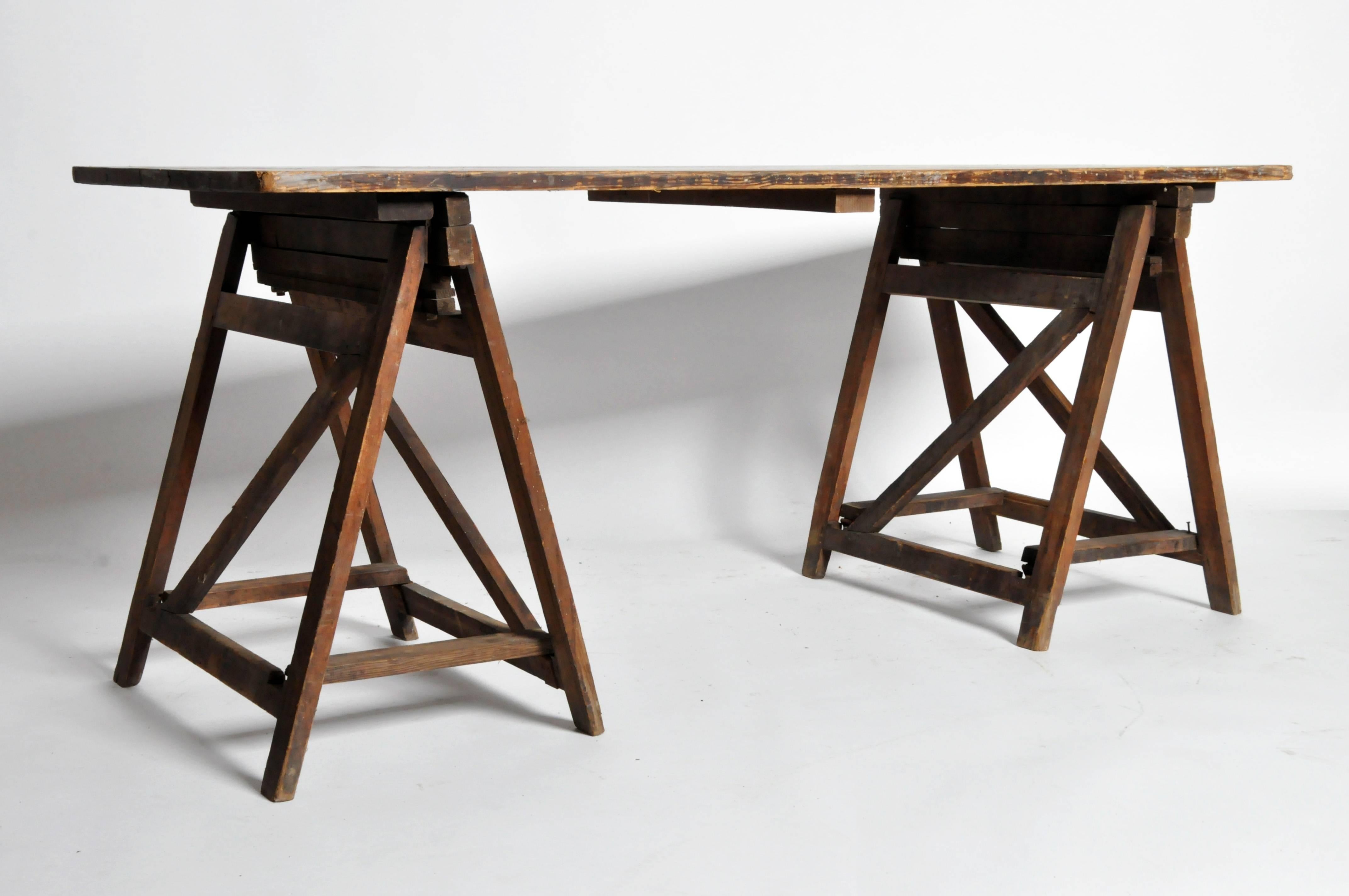 French Trestle Table