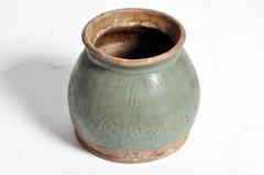 Chinese Celadon Grain Container