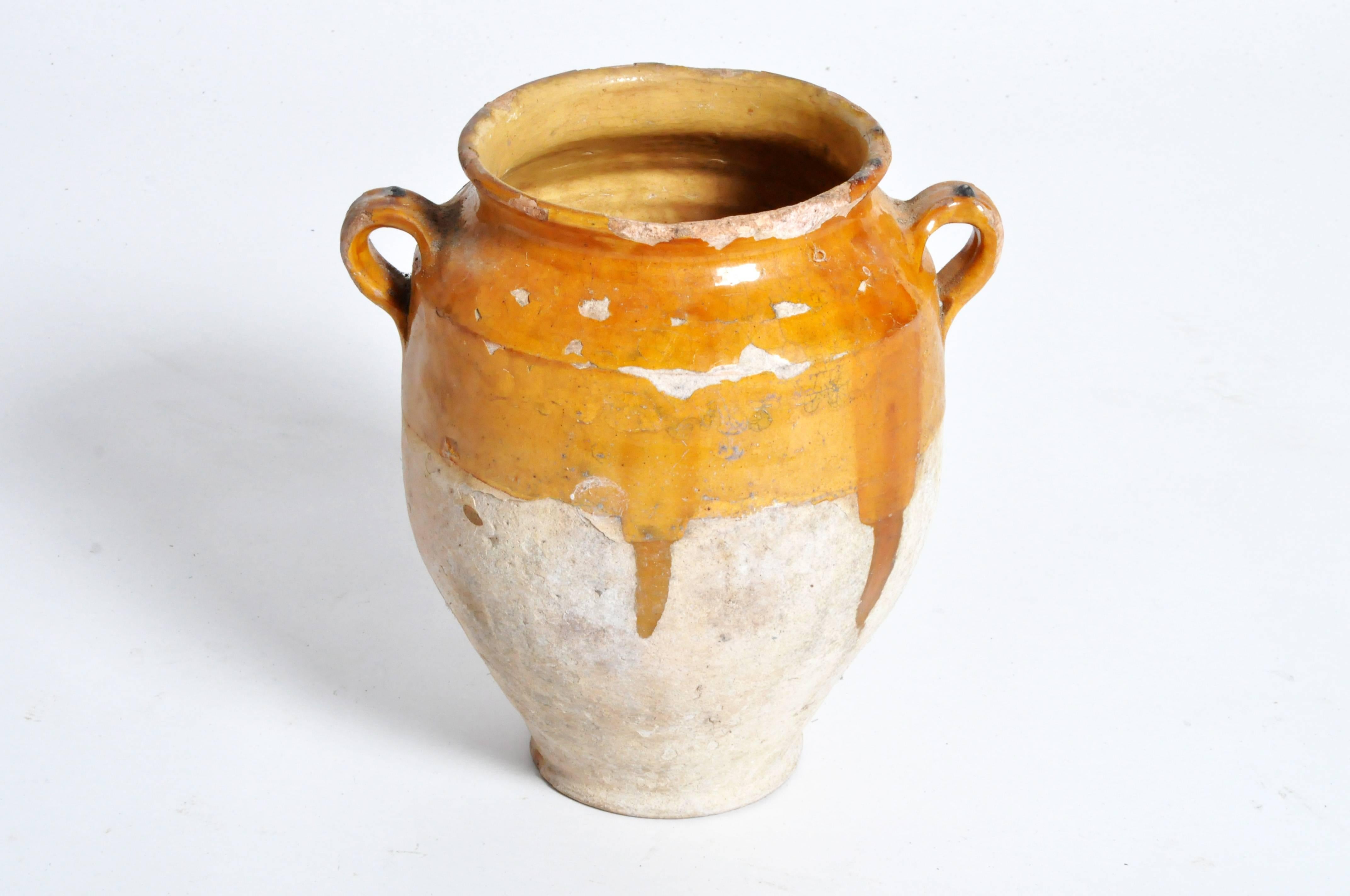 19th Century Ceramic Glazed Confit Jars