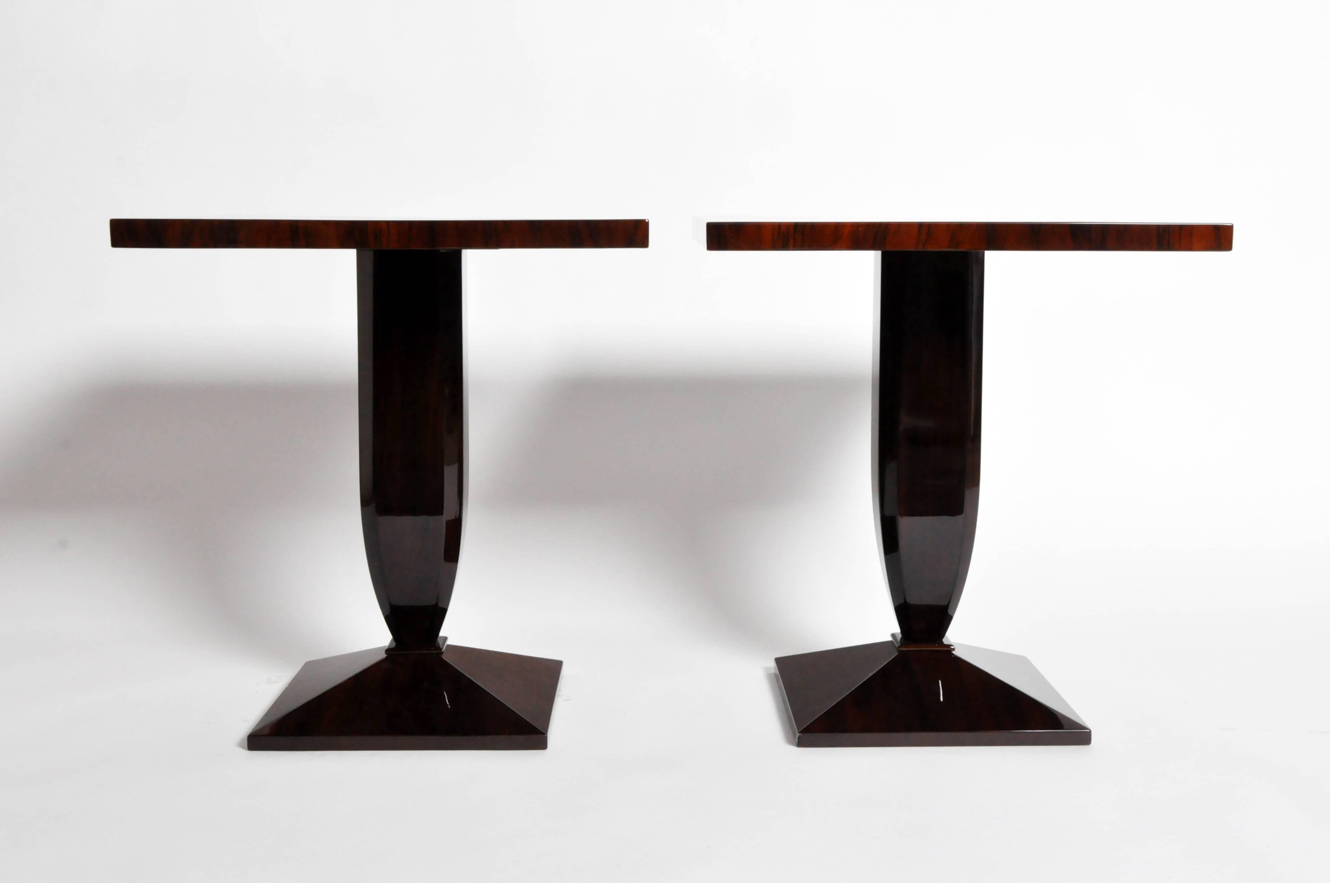 art deco side tables