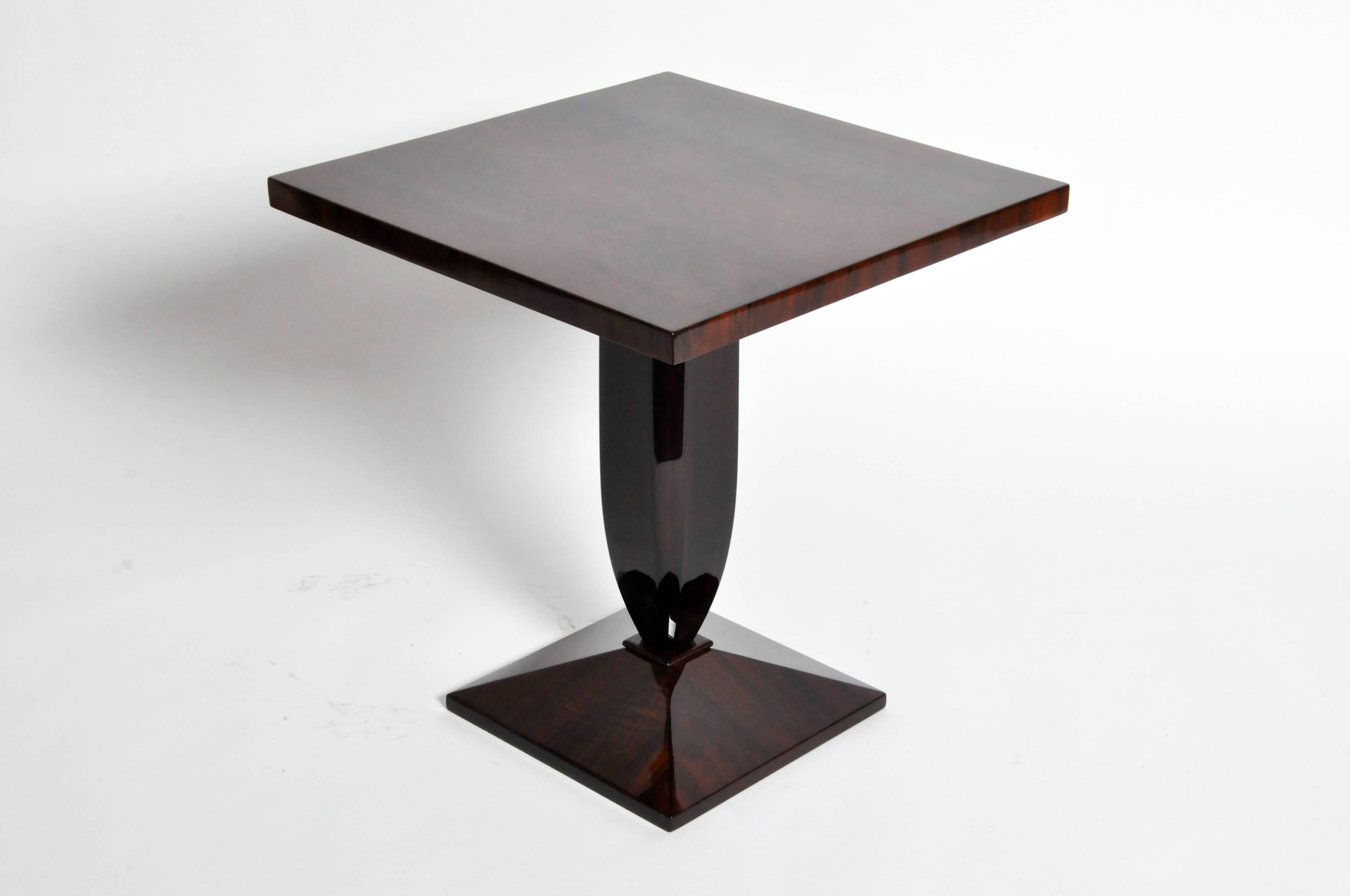 Art Deco Style Square Side Tables In Good Condition In Chicago, IL