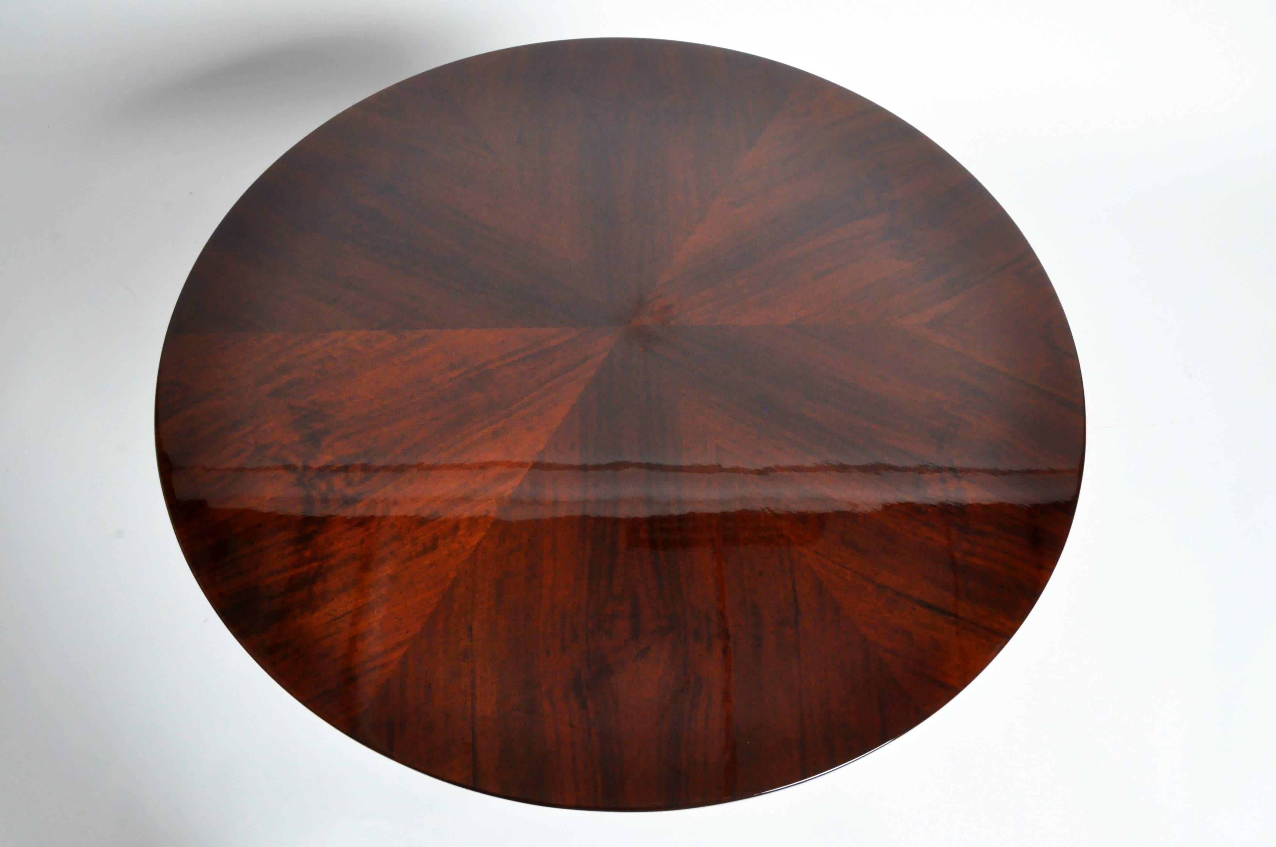 Veneer Mid-Century Style Round Table