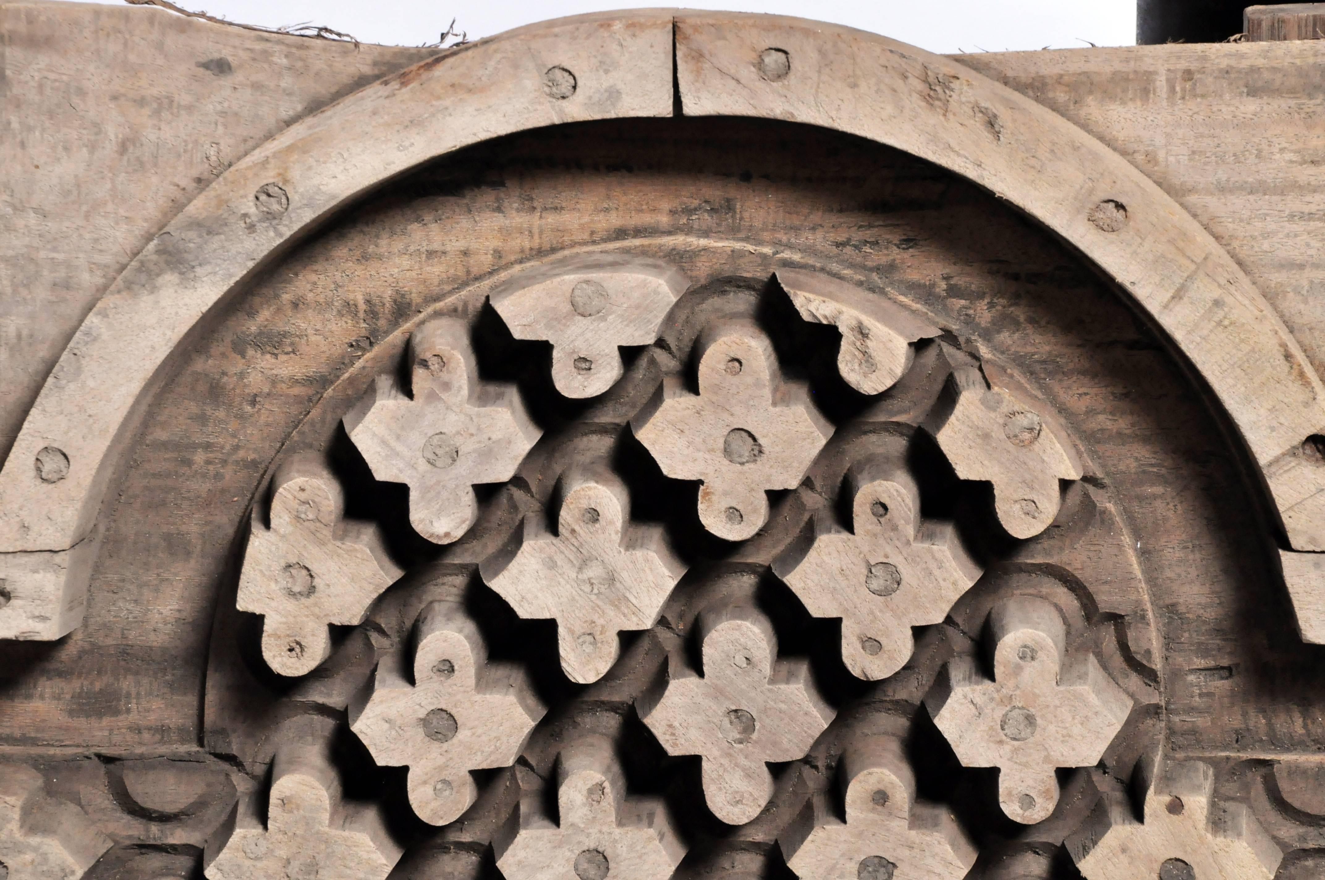 Wooden Cement Mold In Good Condition In Chicago, IL