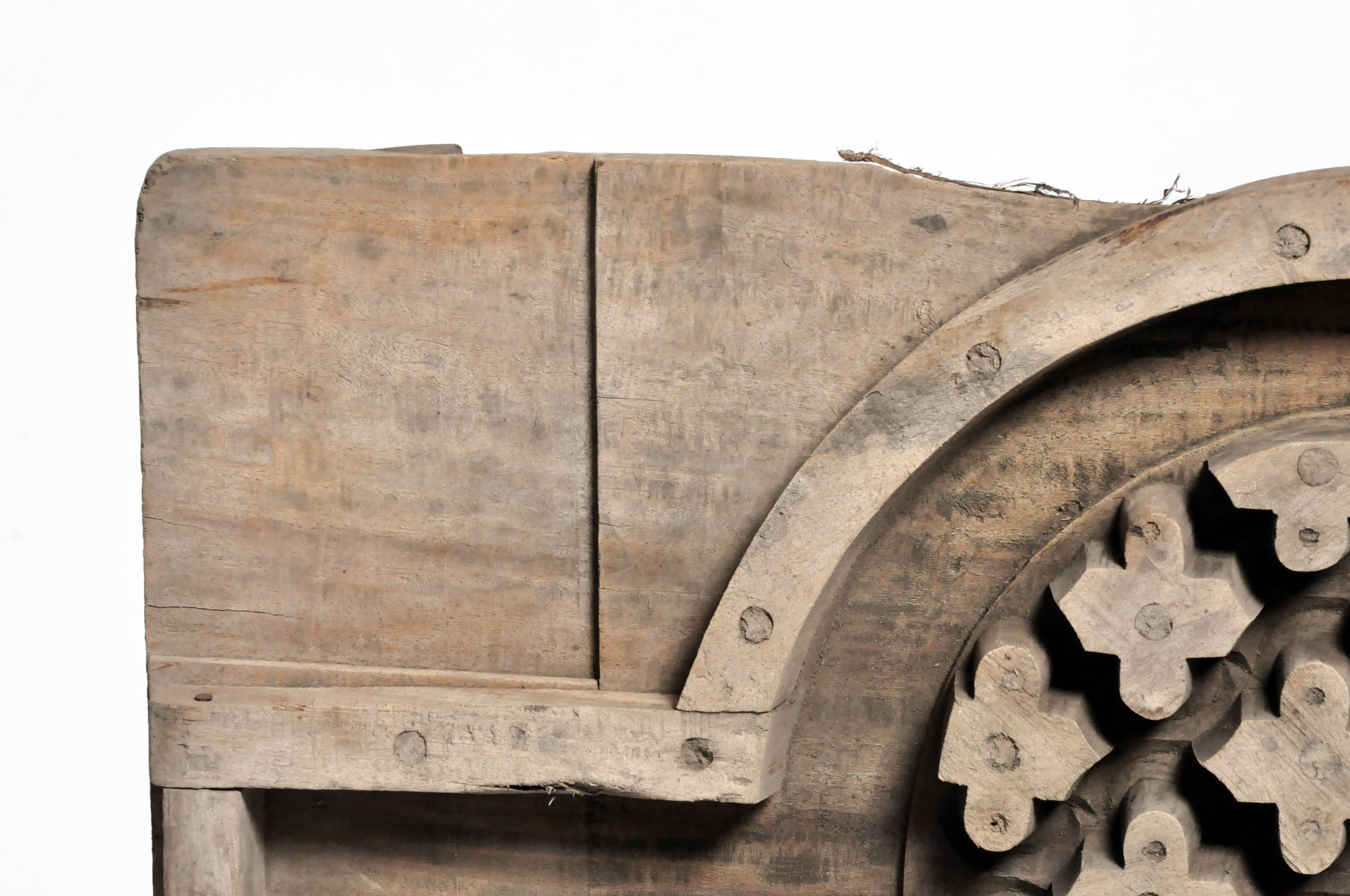 Indian Wooden Cement Mold
