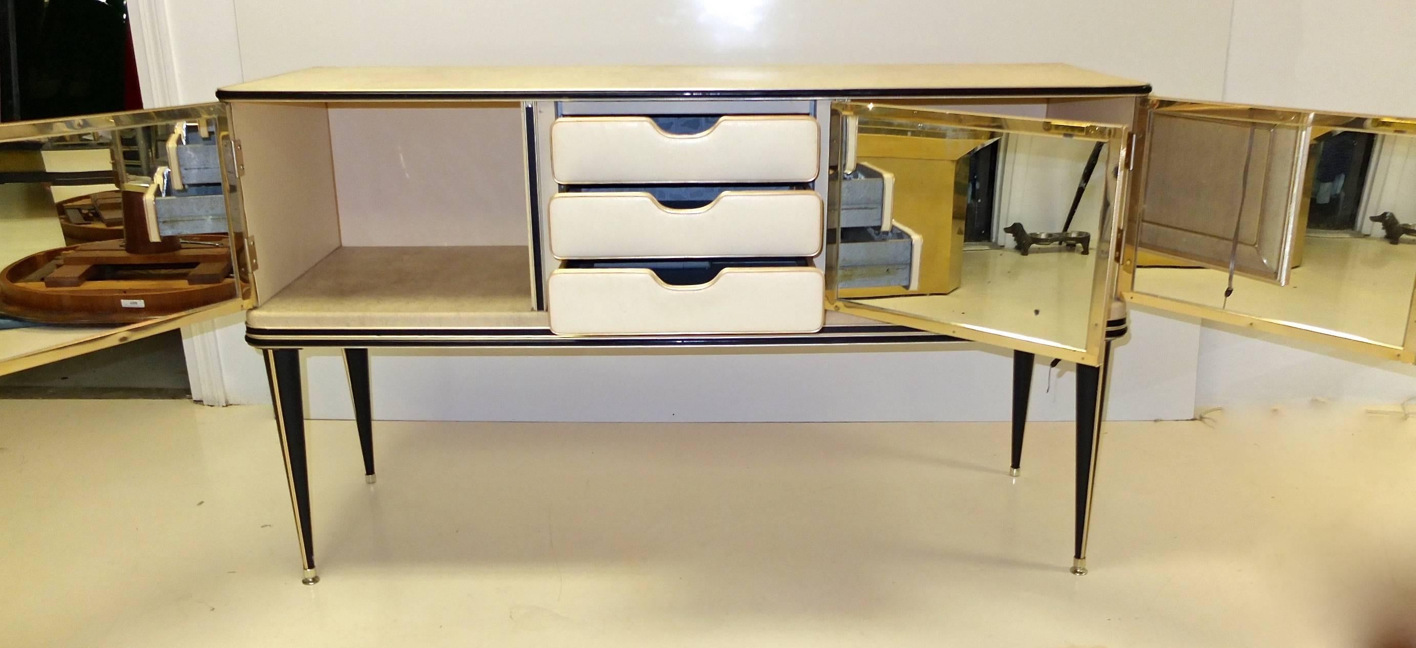 Umberto Mascagni Three-Door Sideboard 1