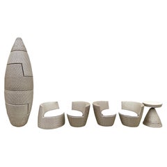 Dedon "Obelisk" Stacking Garden Furniture Group