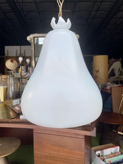 Flavio Poli for Seguso Vetri d'Arte Bell Pendant from Hotel Bristol Merano