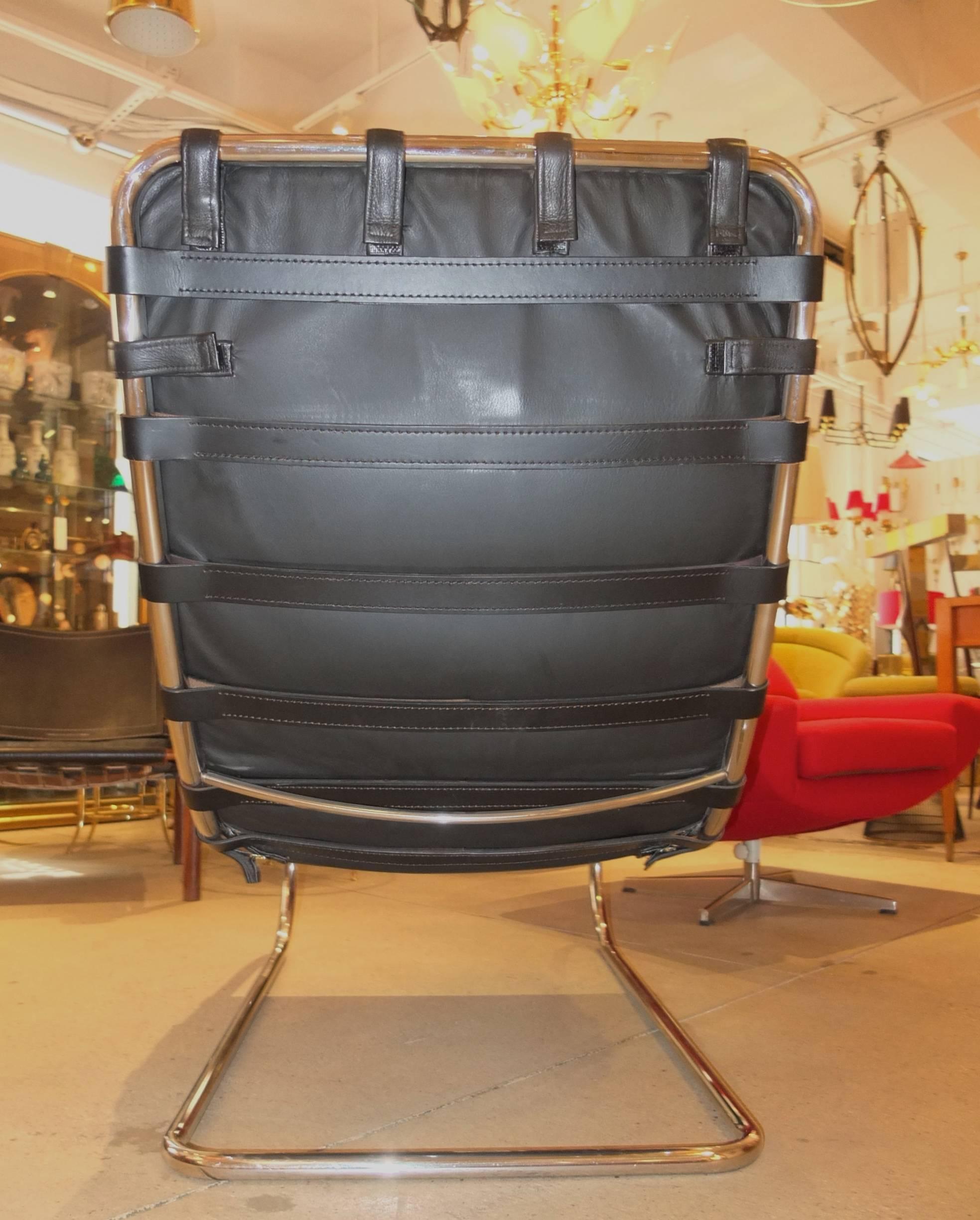 Plaqué Chaise MR de Mies Van der Rohe pour Knoll Studio