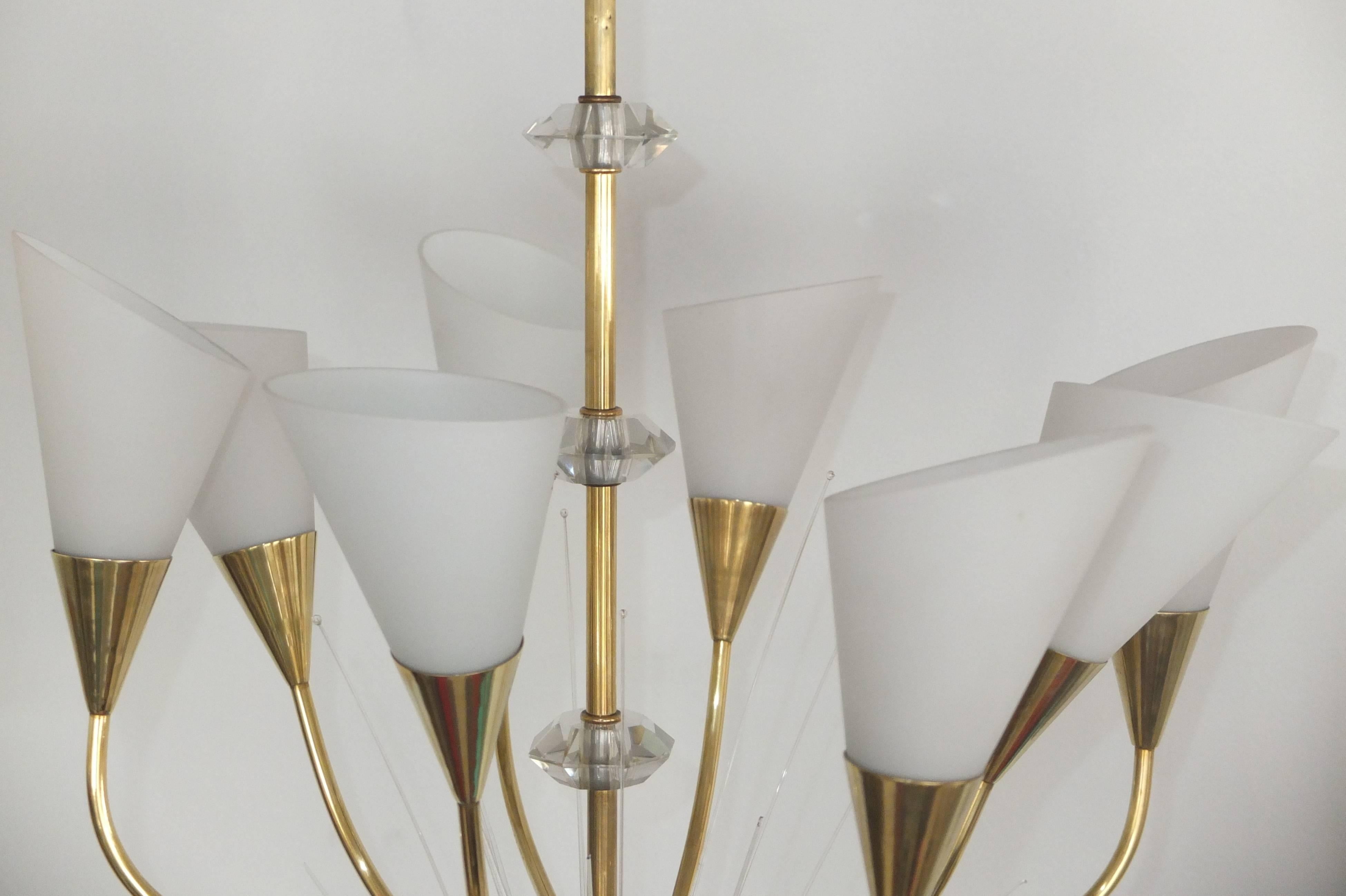 Maison Arlus Chandelier No. 305 For Sale 1