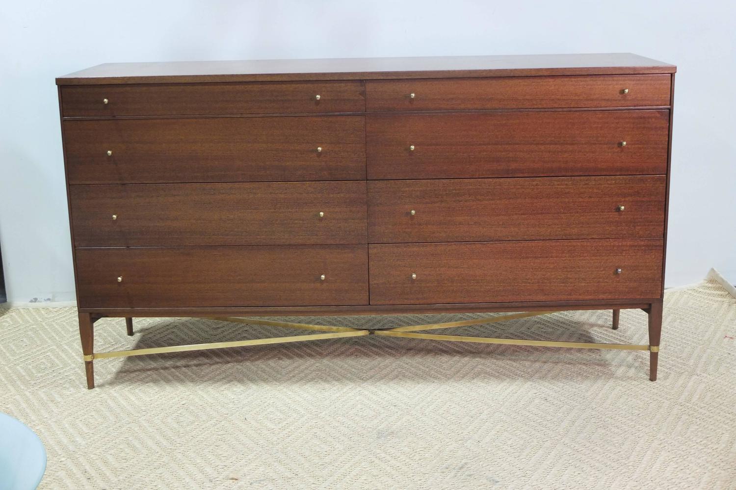 Paul McCobb Eight Drawer Dresser by Calvin for Directional at 1stdibs