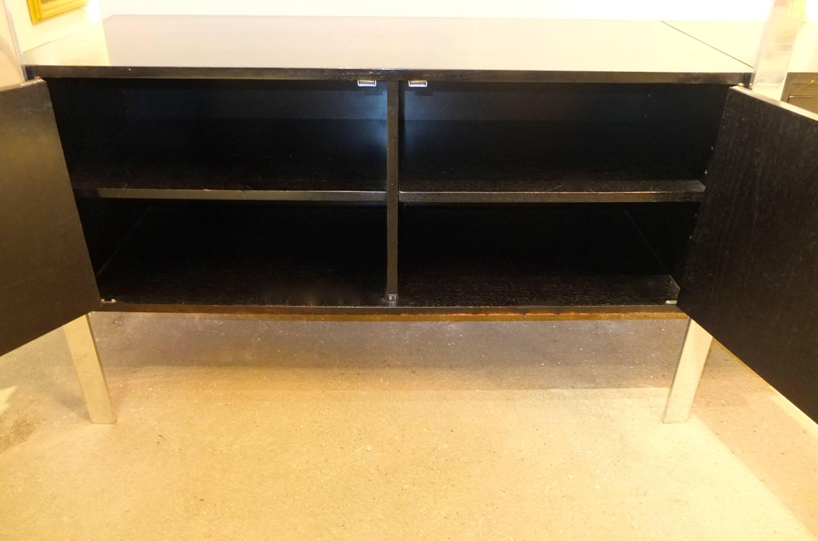 Ebonized Early 1970s Pace Collection Wall Unit