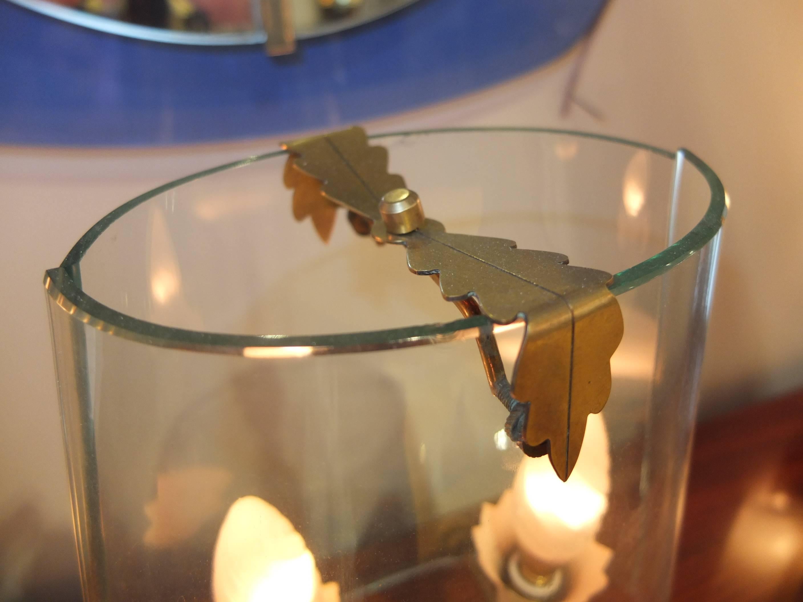 Milieu du XXe siècle Rare lampe de table attribuée à Pietro Chiesa pour Fontana Arte en vente