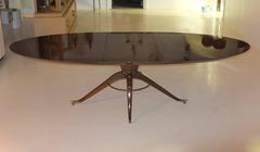 Elliptical Dining Table by Adolfo Genovese