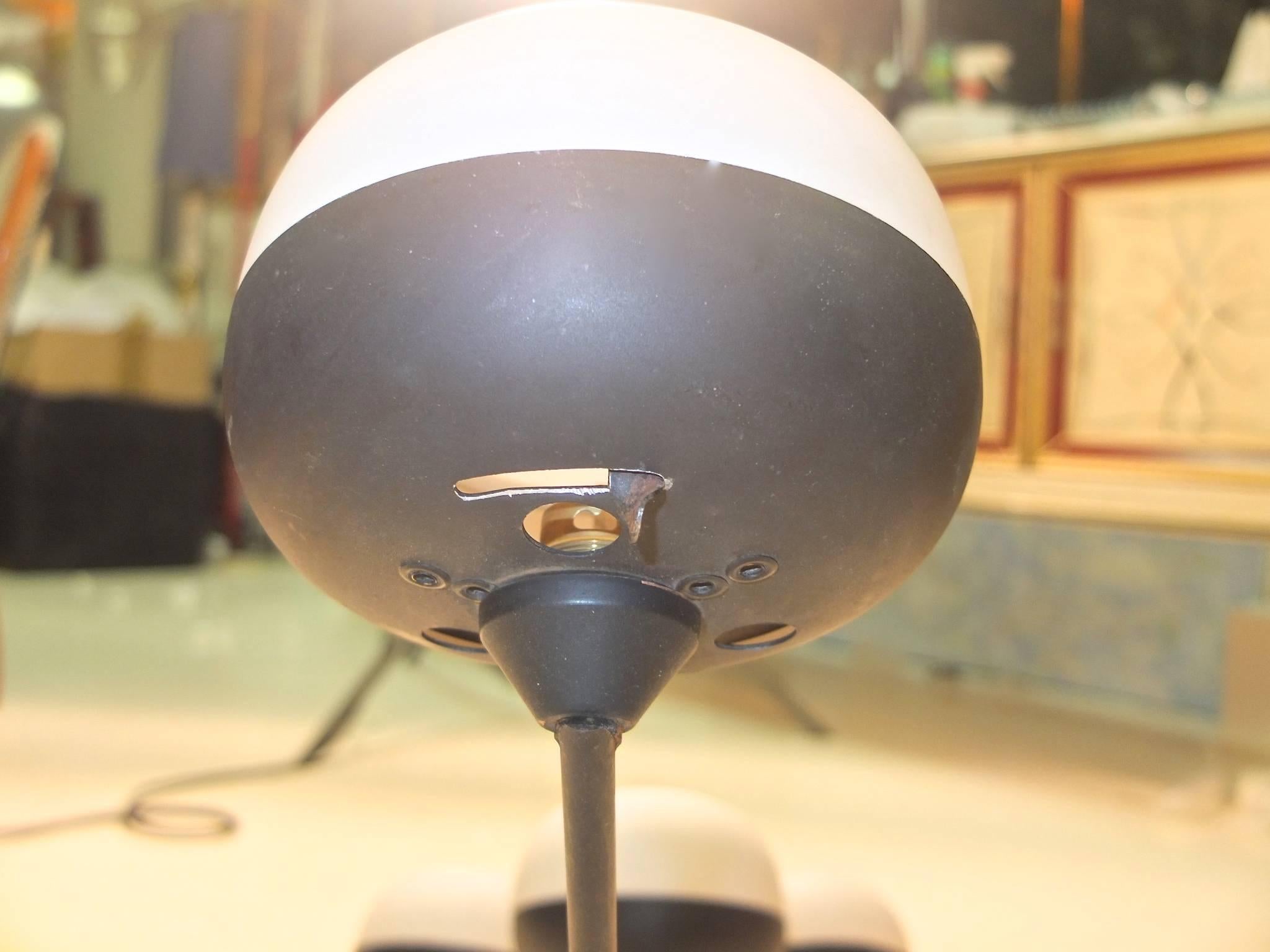 French Rare Asymmetric Ceiling or Wall Lamp by Maison Lunel For Sale