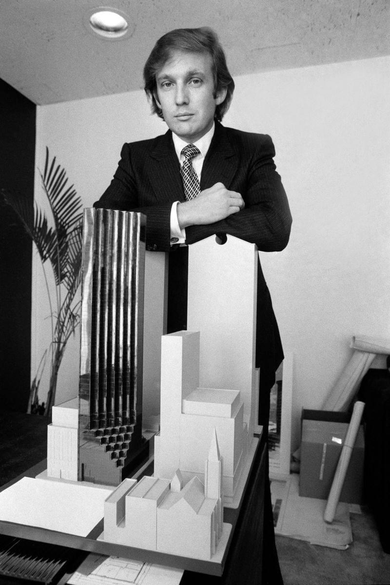 American Trump Tower Original Architect's Model by Der Scutt