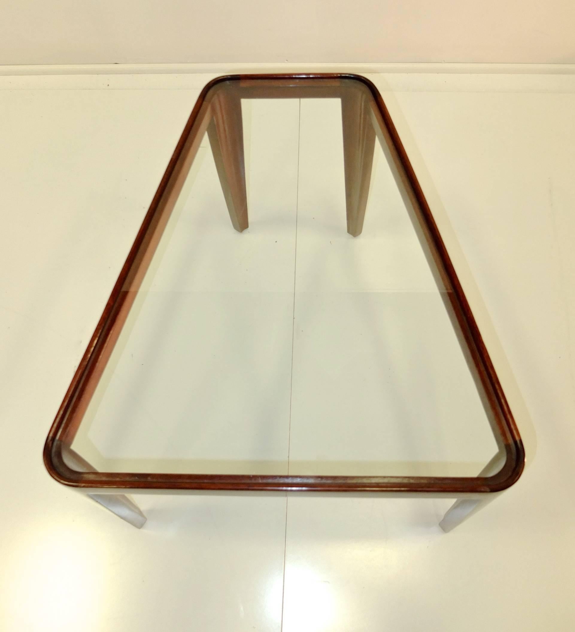American Rare Edward Wormley for Dunbar #4809 Trapezoid Table