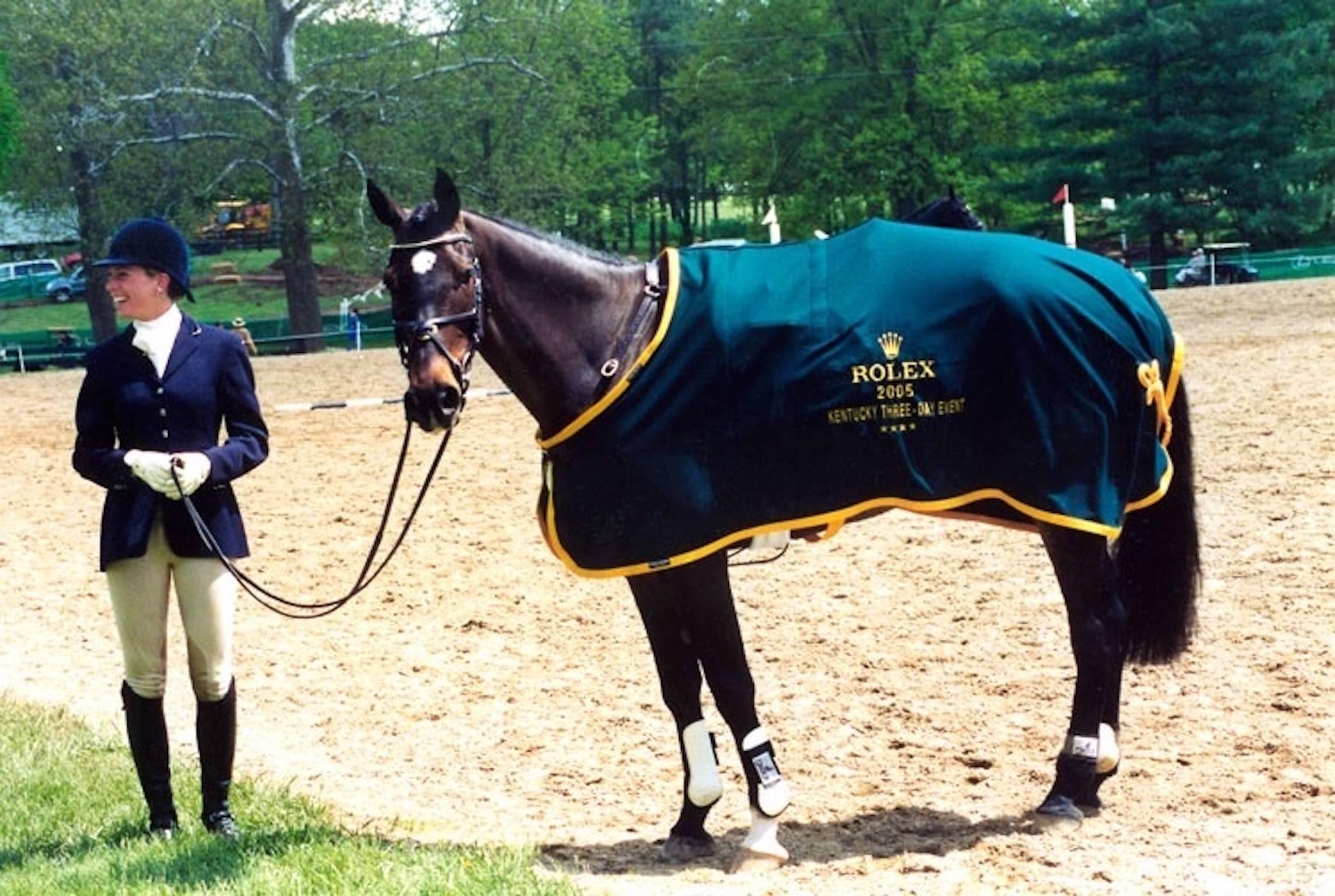 American Horse Blanket from 1995 Rolex Kentucky Three-Day Event