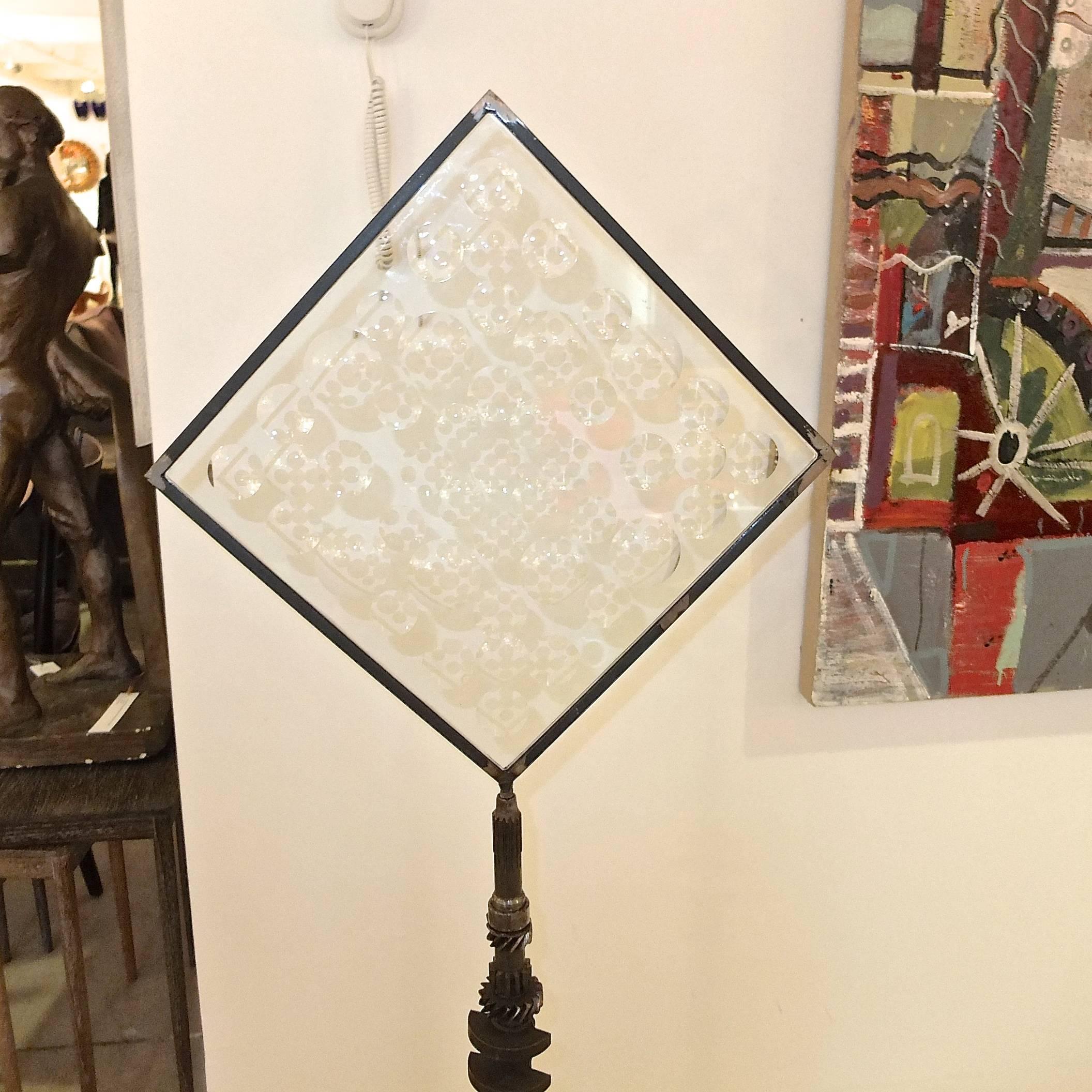 Late 20th Century Feliciano Béjar Signed Magiscope Magic Mirror For Sale