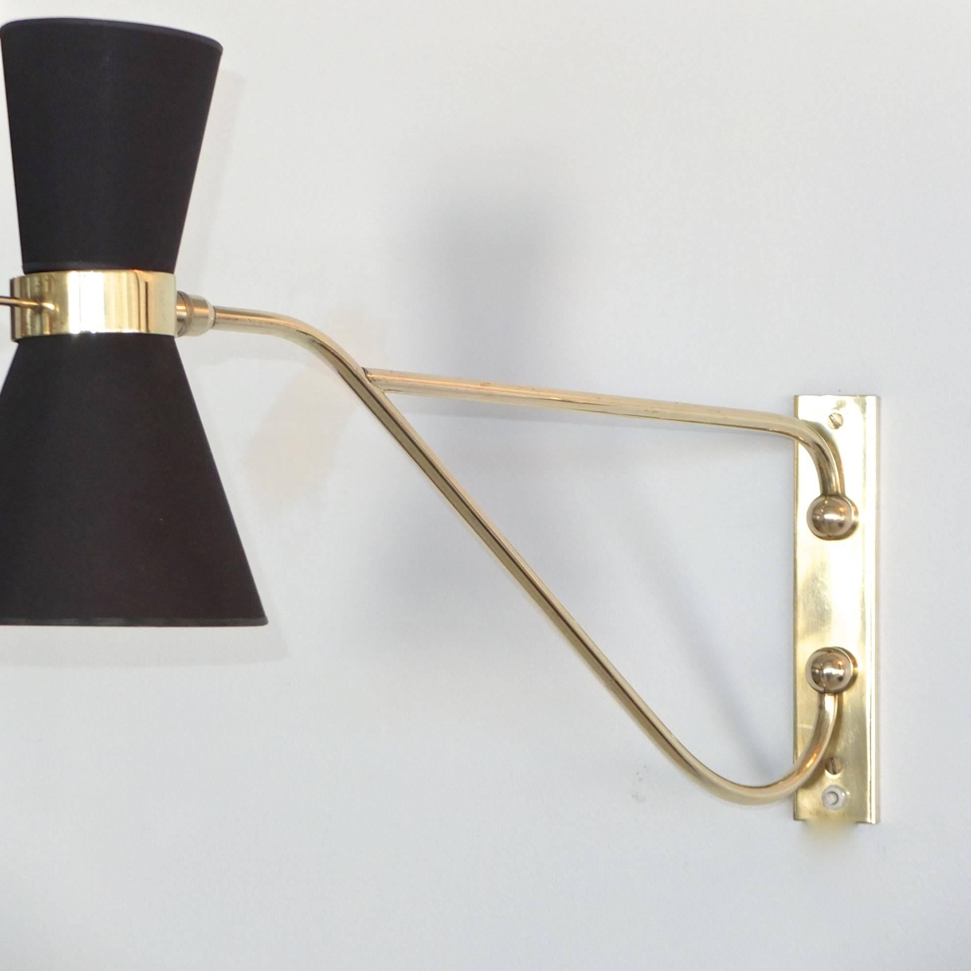 1950s French Swing Arm Lamp 2