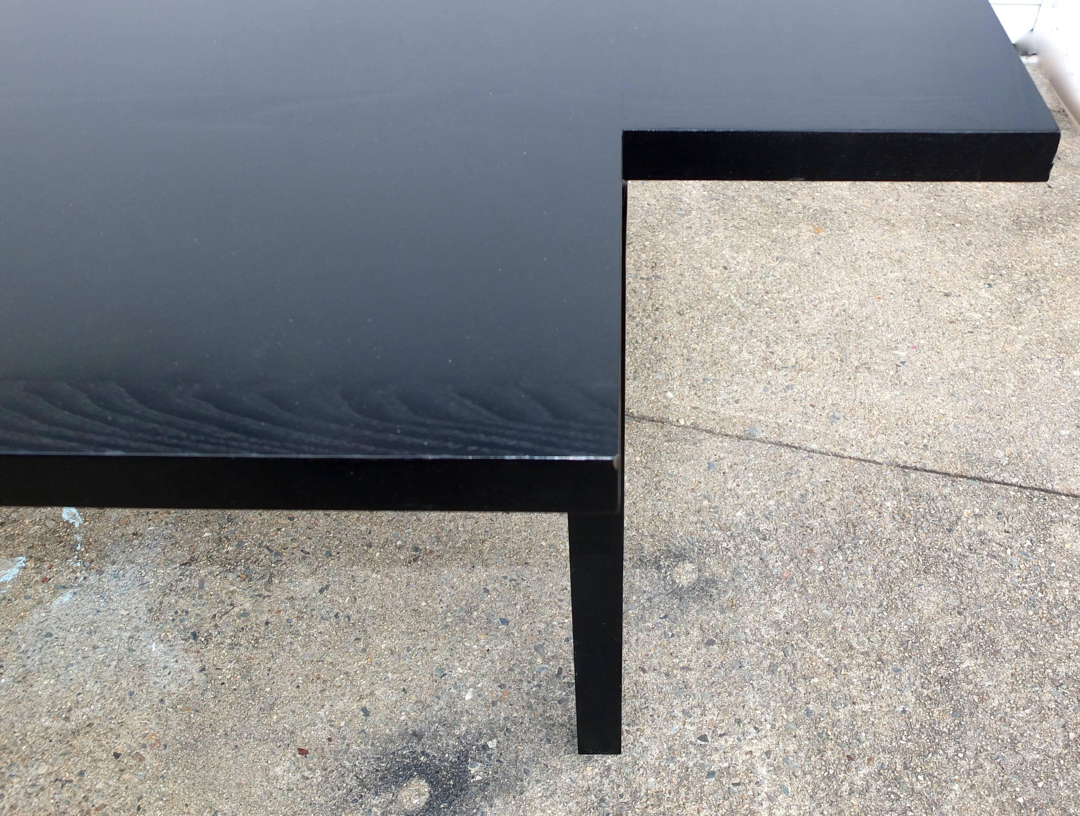 American Grid Form Dining Table Attributed to Ward Bennett for Brickel Associates