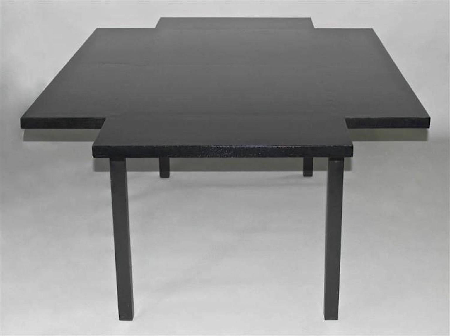 Grid Form Dining Table Attributed to Ward Bennett for Brickel Associates 1